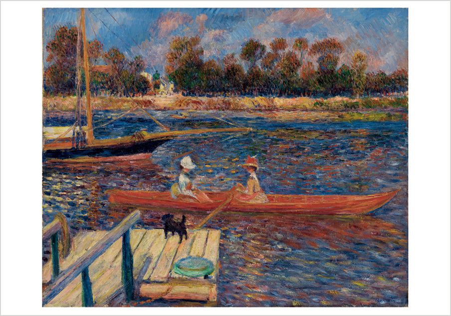 pomegranate-renoir-the-seine-at-argenteuil-klappkarte-blanko image 1