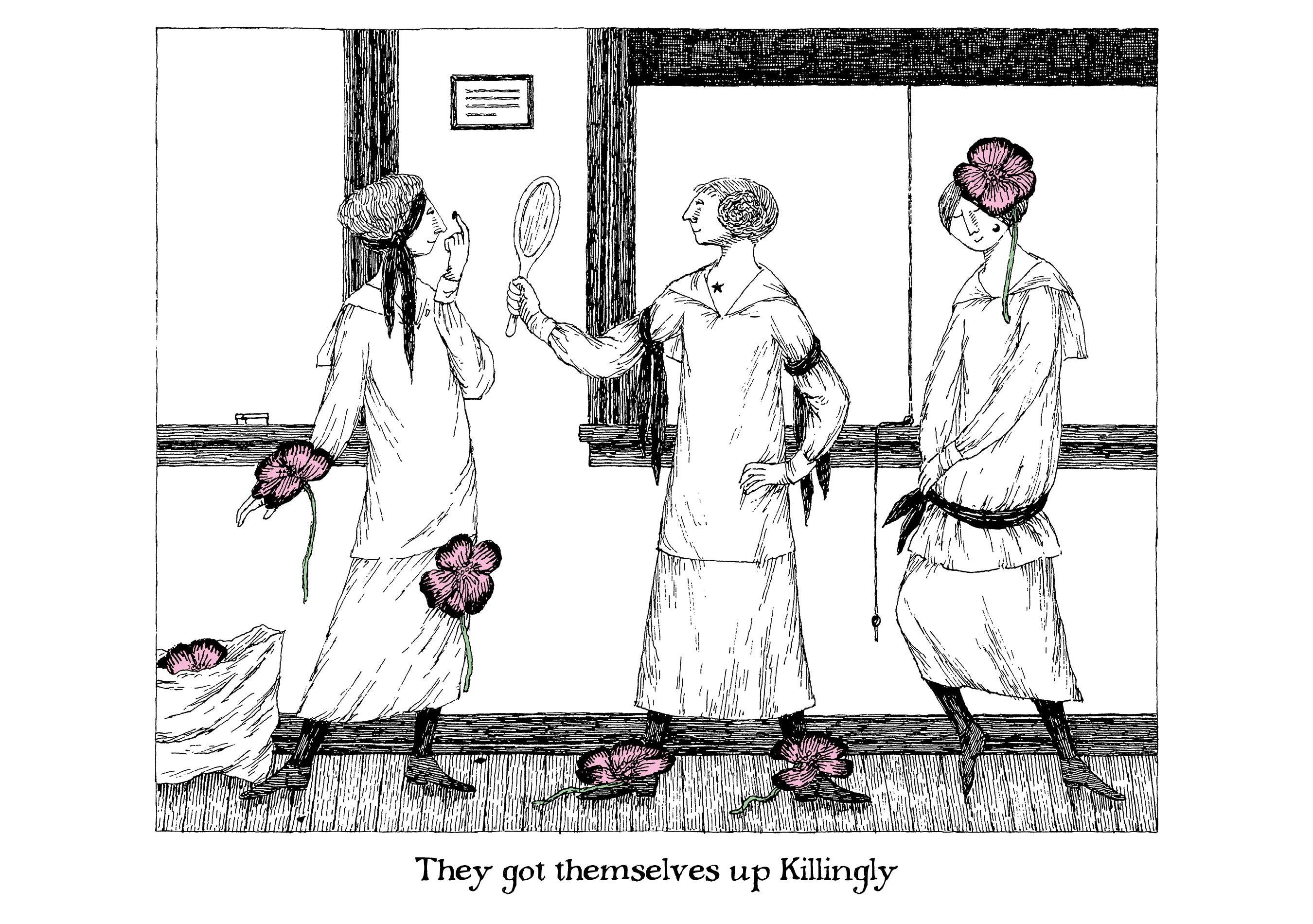 pomegranate-edward-gorey-killingly-geburtstagskarte-humor image 1