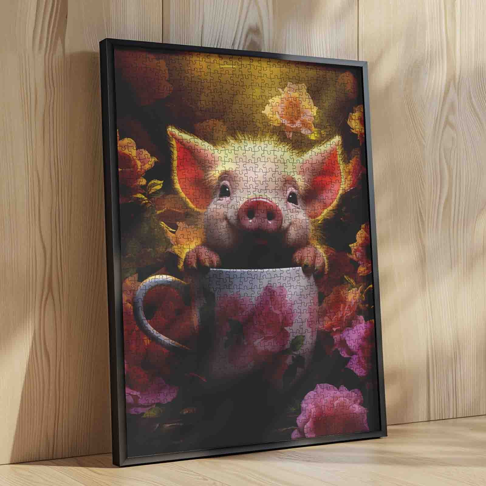 tucocoo-playful-piglet-teacup-puzzle-1000-teile-schwein image 4