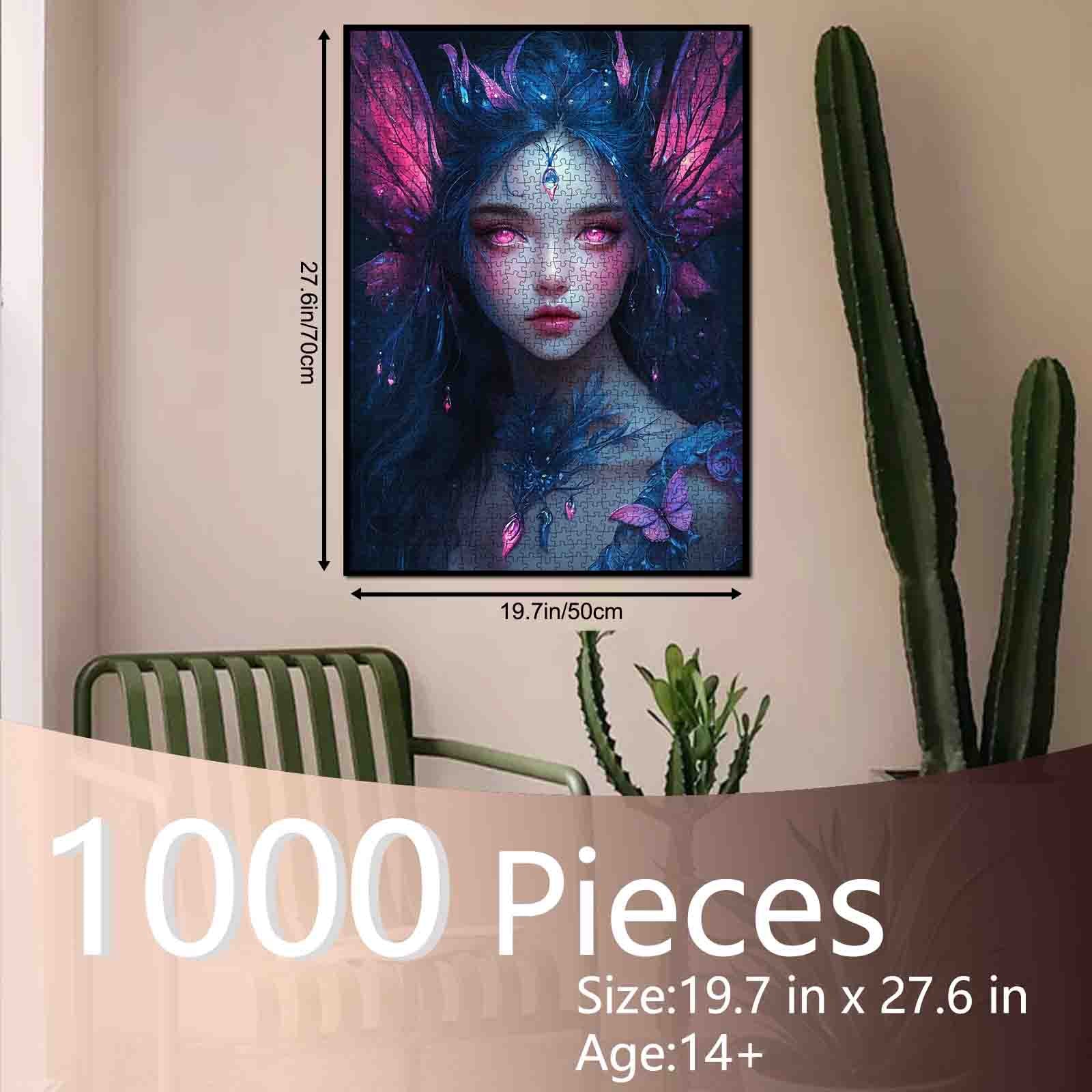 tucocoo-jigsaw-midnight-fairy-puzzle-1000-teile-fee-mondlicht image 5