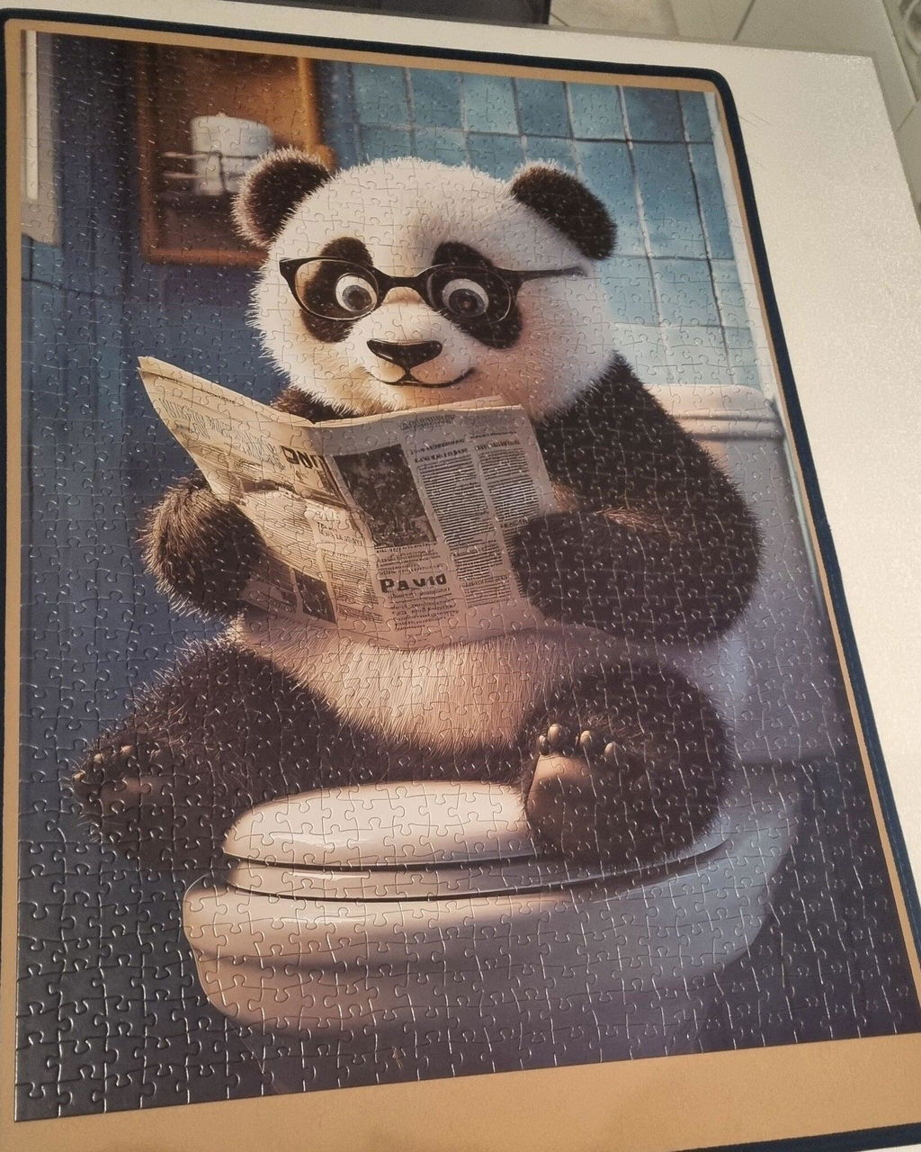 Witziger Panda