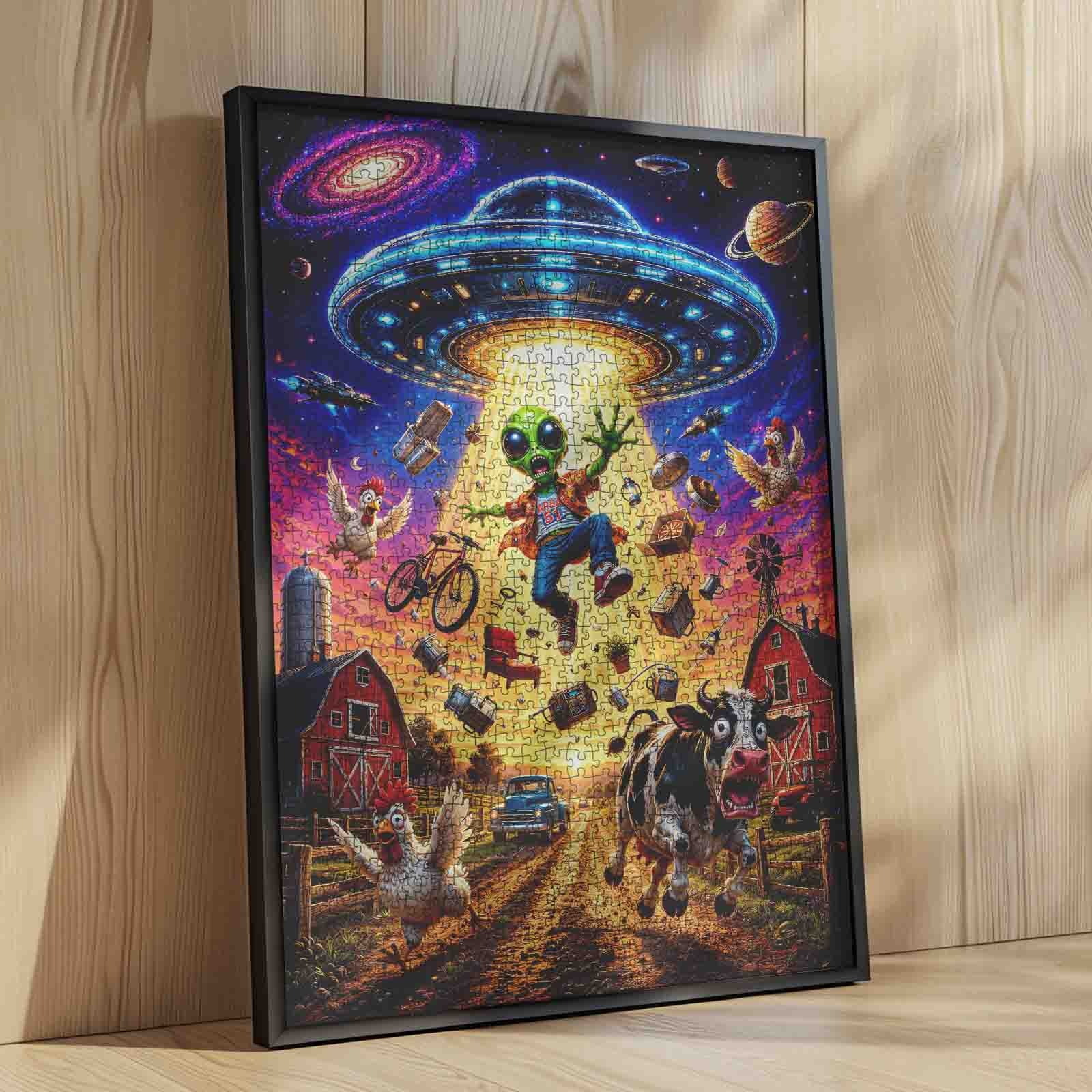 tucocoo-funny-alien-ufo-farm-puzzle-1000-teile-lustig image 4