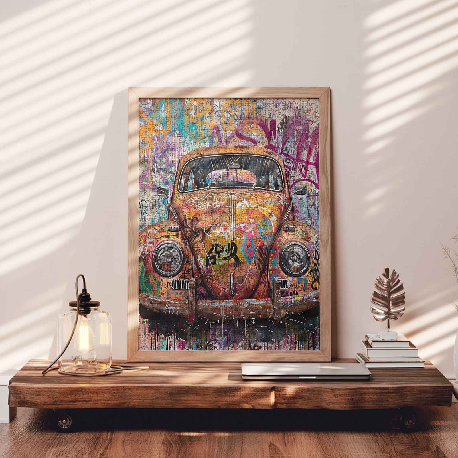 tucocoo-graffiti-beetle-car-puzzle-1000-teile-auto image 3