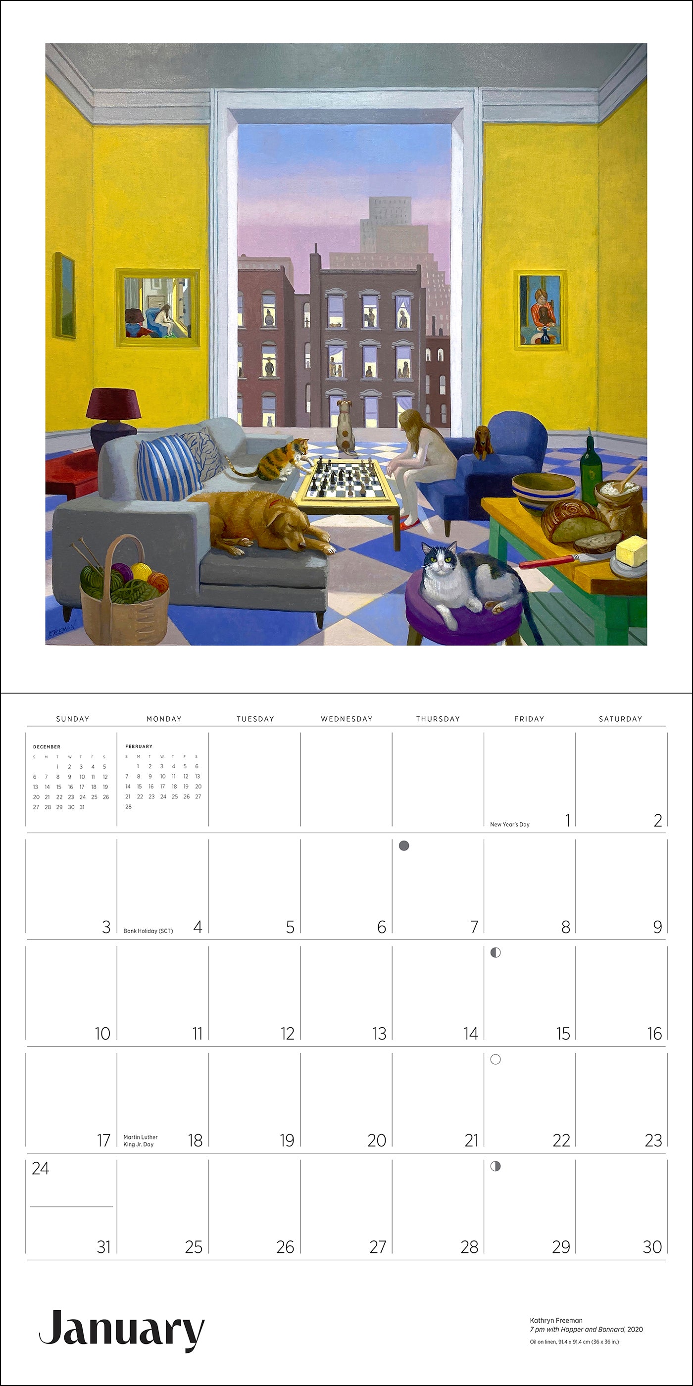 pomegranate-kathryn-freeman-daydreams-wandkalender-2027 image 3
