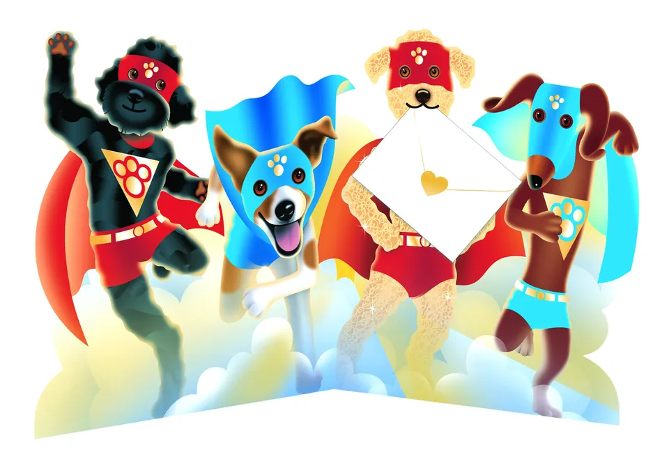 otter-house-special-delivery-gru-karte-hund-super-dogs image 1
