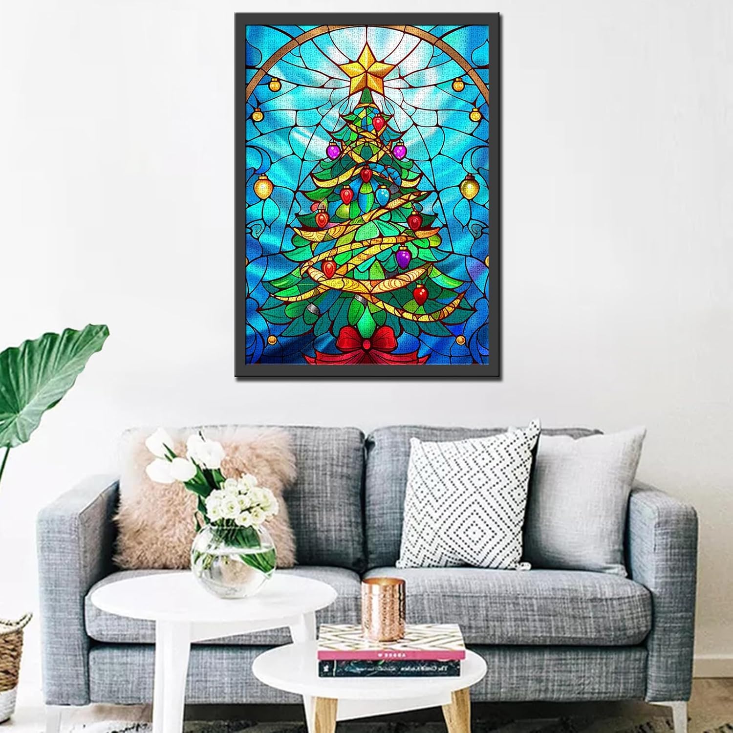 tucocoo-christmas-tree-glass-puzzle-1000-teile-weihnacht image 3