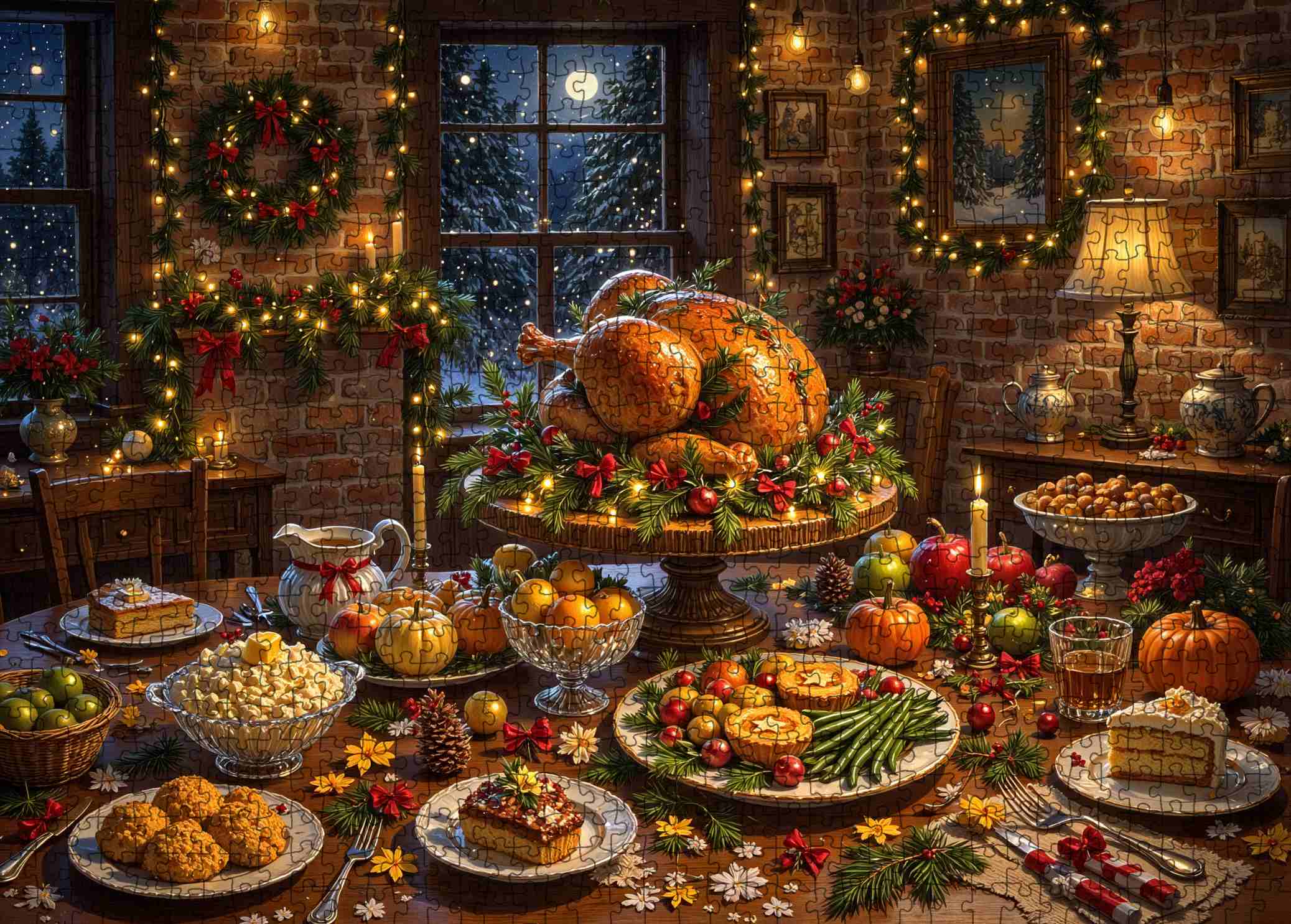 tucocoo-festive-holiday-feast-puzzle-1000-teile-weihnachten image 2