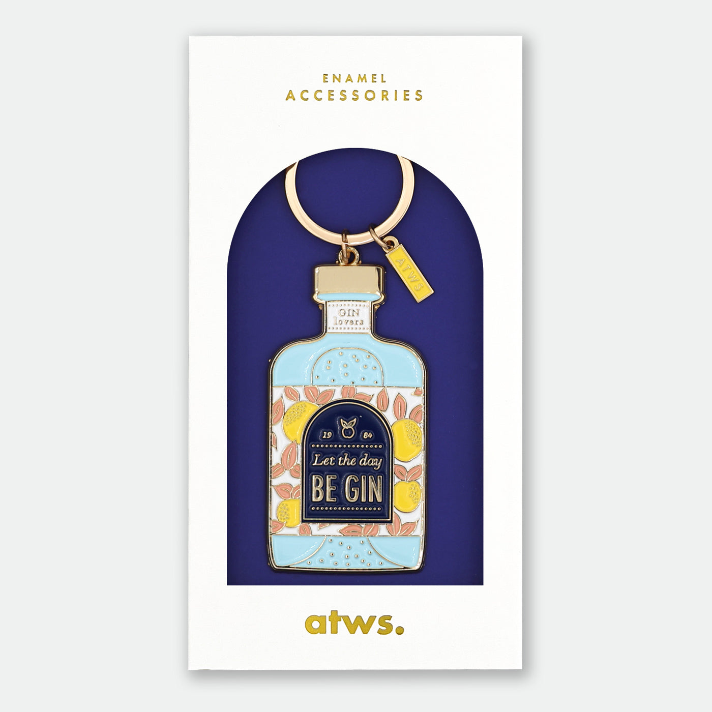 all-the-ways-to-say-gin-schl-sselanh-nger-emaille-gold-cocktail image 1