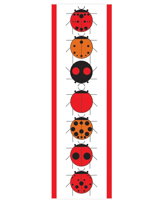 pomegranate-bookmarks-charley-harper-ladybug-sampler-lesezeichen image 1