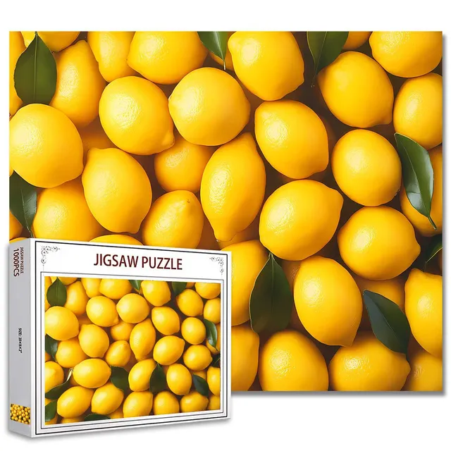 tucocoo-fresh-lemons-puzzle-1000-teile-zitronenmotiv image 1