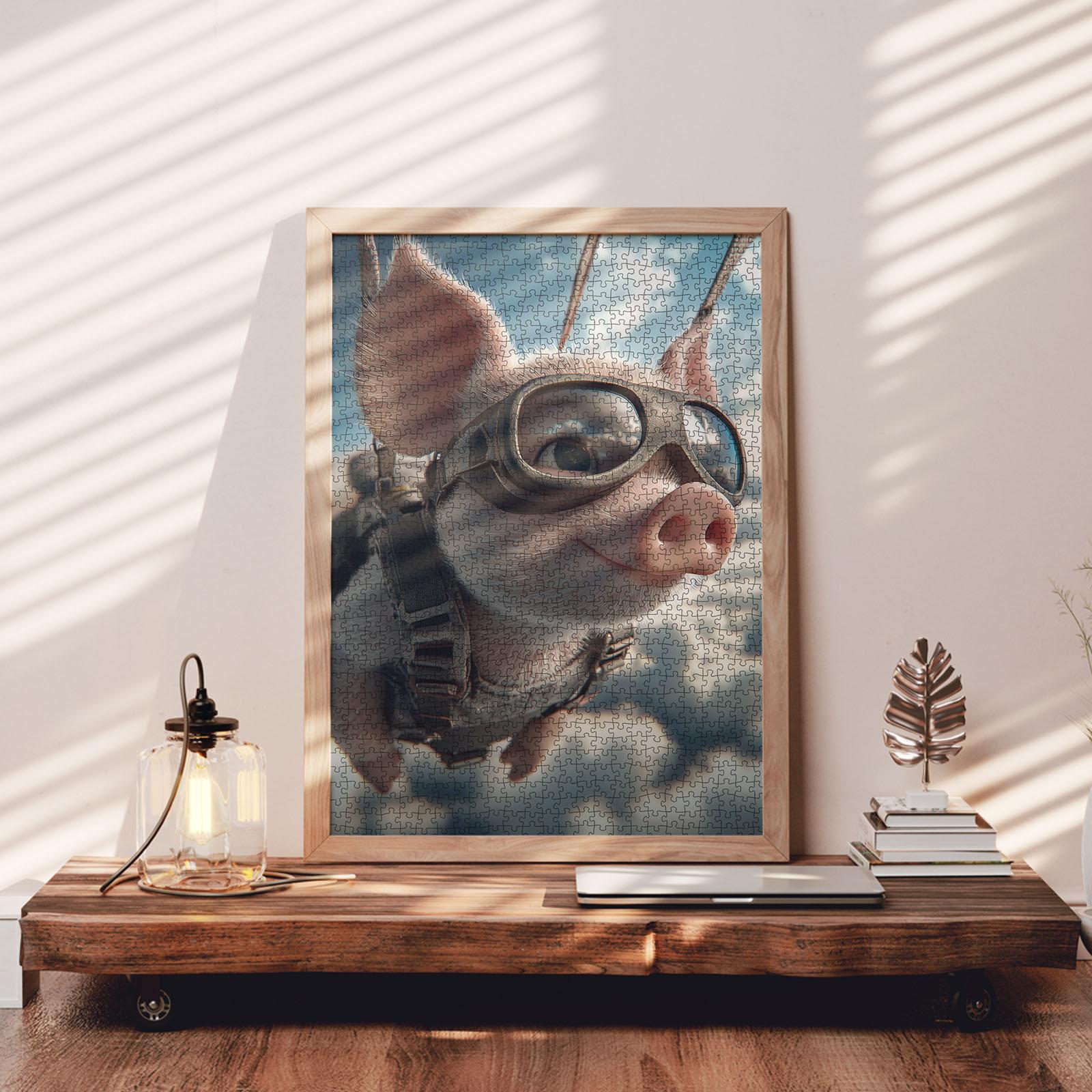 tucocoo-skydiving-pig-adventure-puzzle-1000-teile-tiere image 3