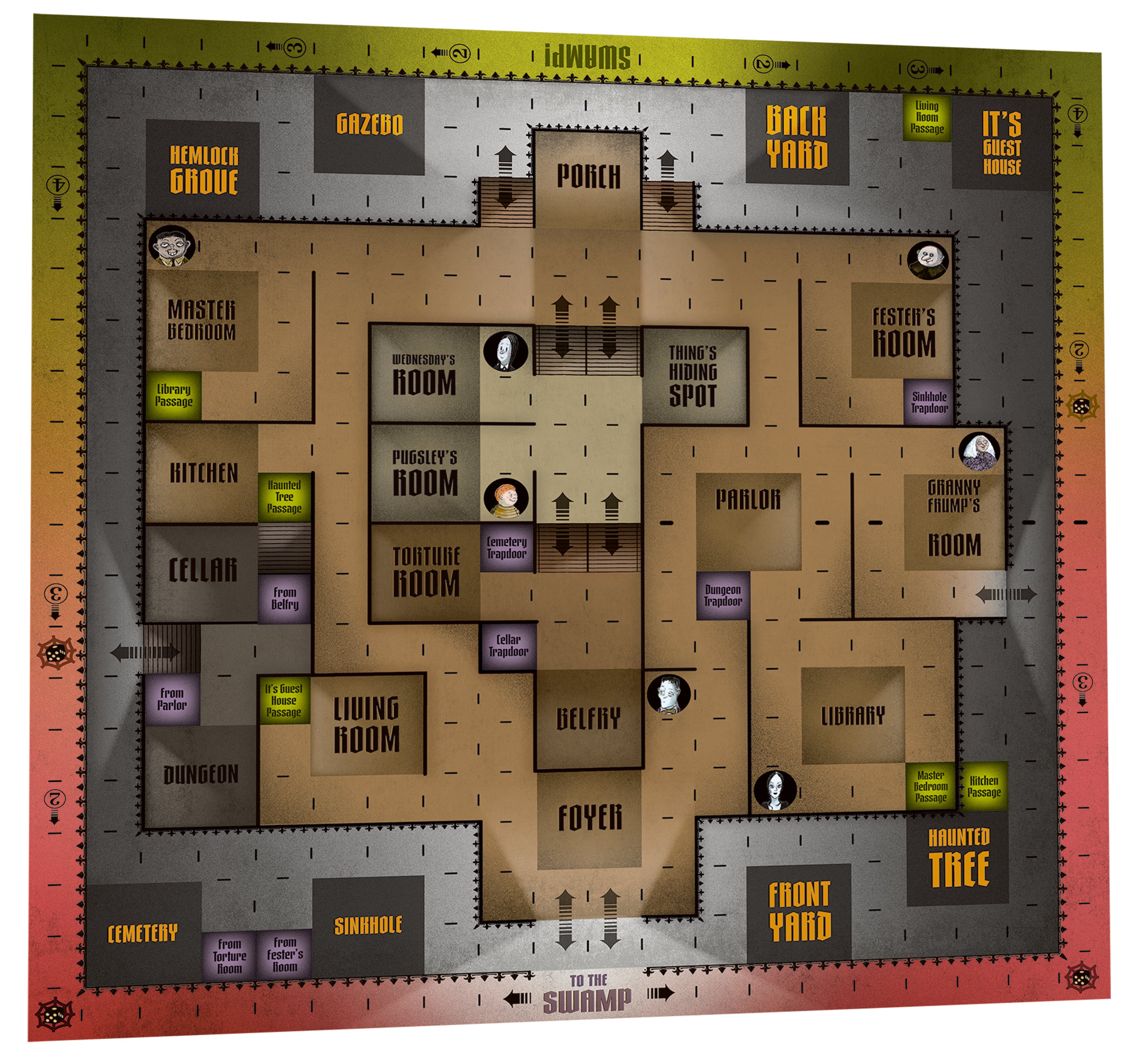 pomegranate-addams-family-creepy-brettspiel-gruseliges-familienspiel image 3