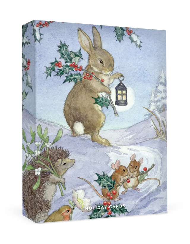pomegranate-molly-brett-christmas-animals-karten-klein image 1