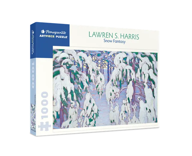 pomegranate-snow-fantasy-harris-1000-teile-puzzle-winterlandschaft image 1