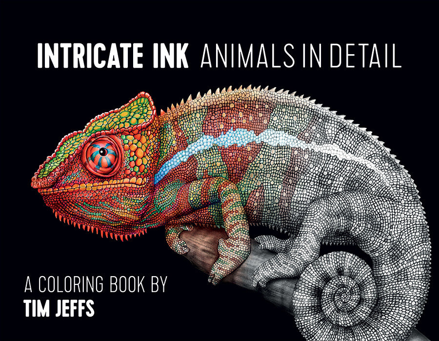 pomegranate-intricate-ink-animals-malbuch-erwachsene image 1