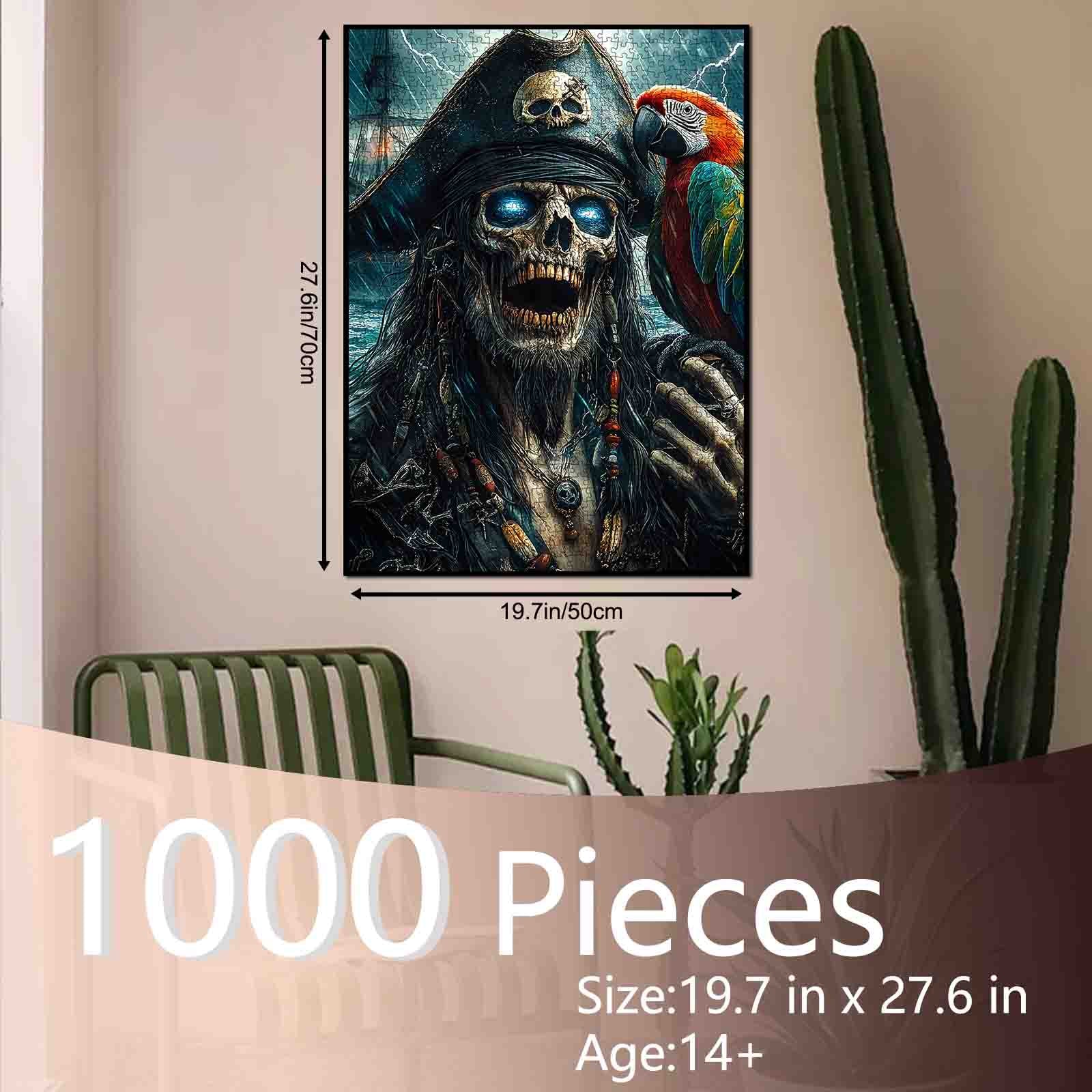 tucocoo-pirate-skull-parrot-puzzle-1000-teile-pirat image 5