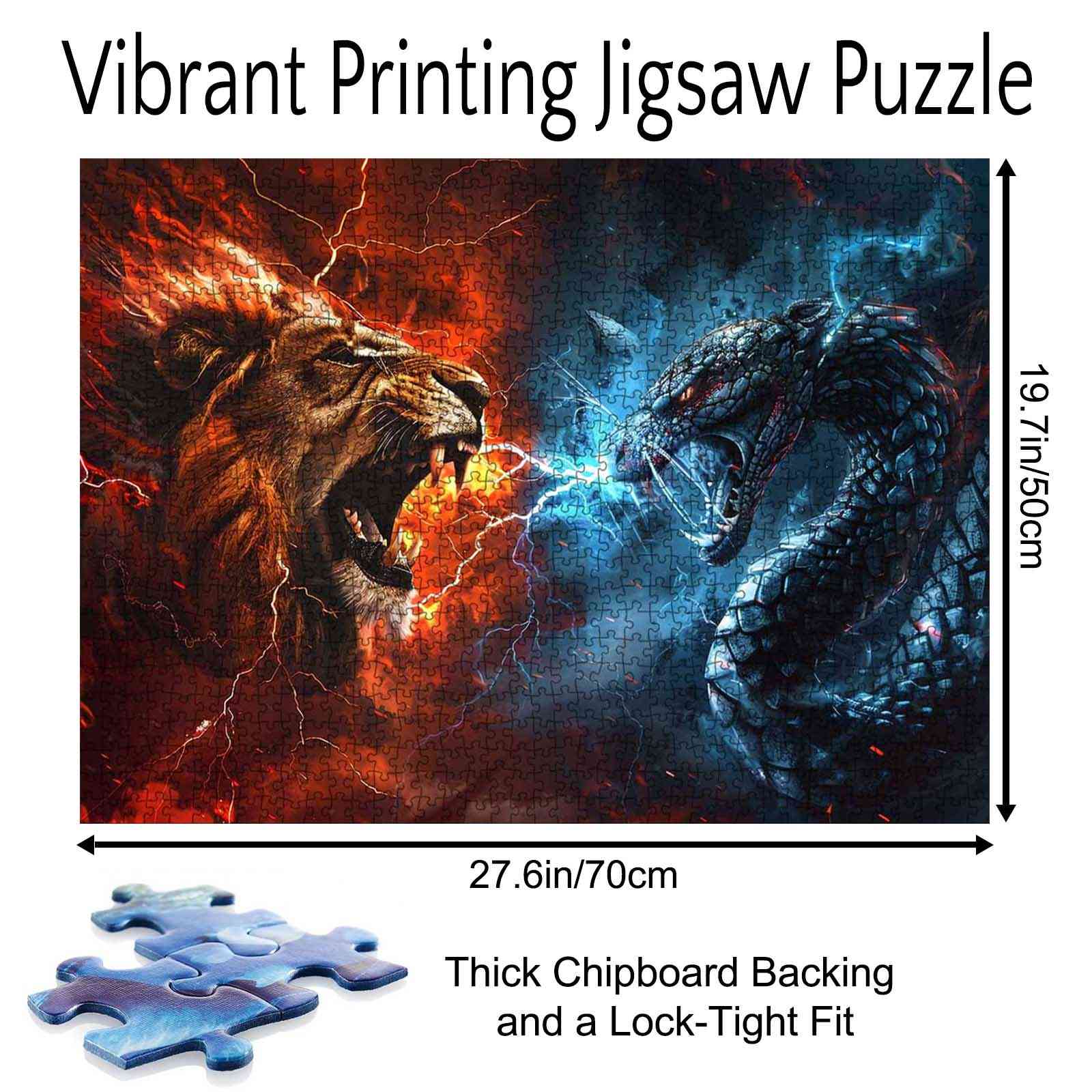 tucocoo-jigsaw-puzzles-lion-vs-snake-puzzle-1000-teile-l-we image 5