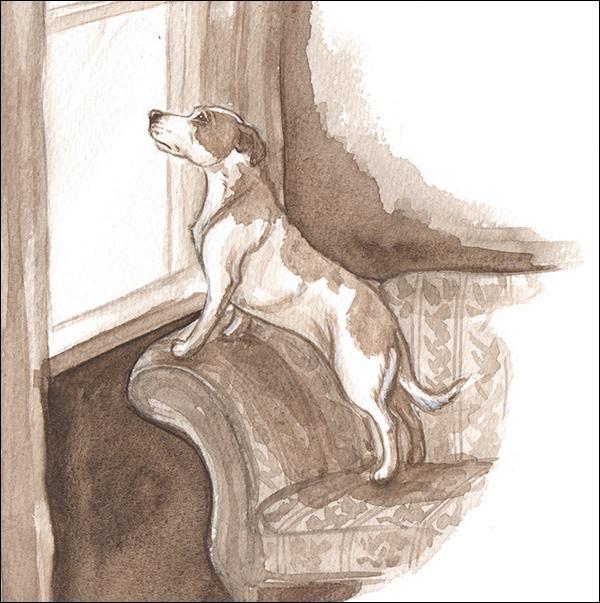 otter-house-snozzle-don-t-be-long-trauerkarte-tier image 1