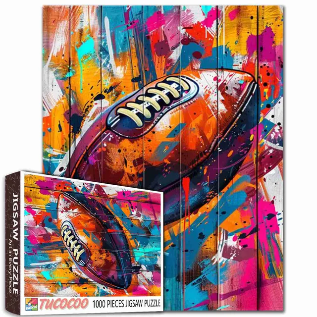tucocoo-jigsaw-puzzles-graffiti-street-football-puzzle-1000-teile image 1