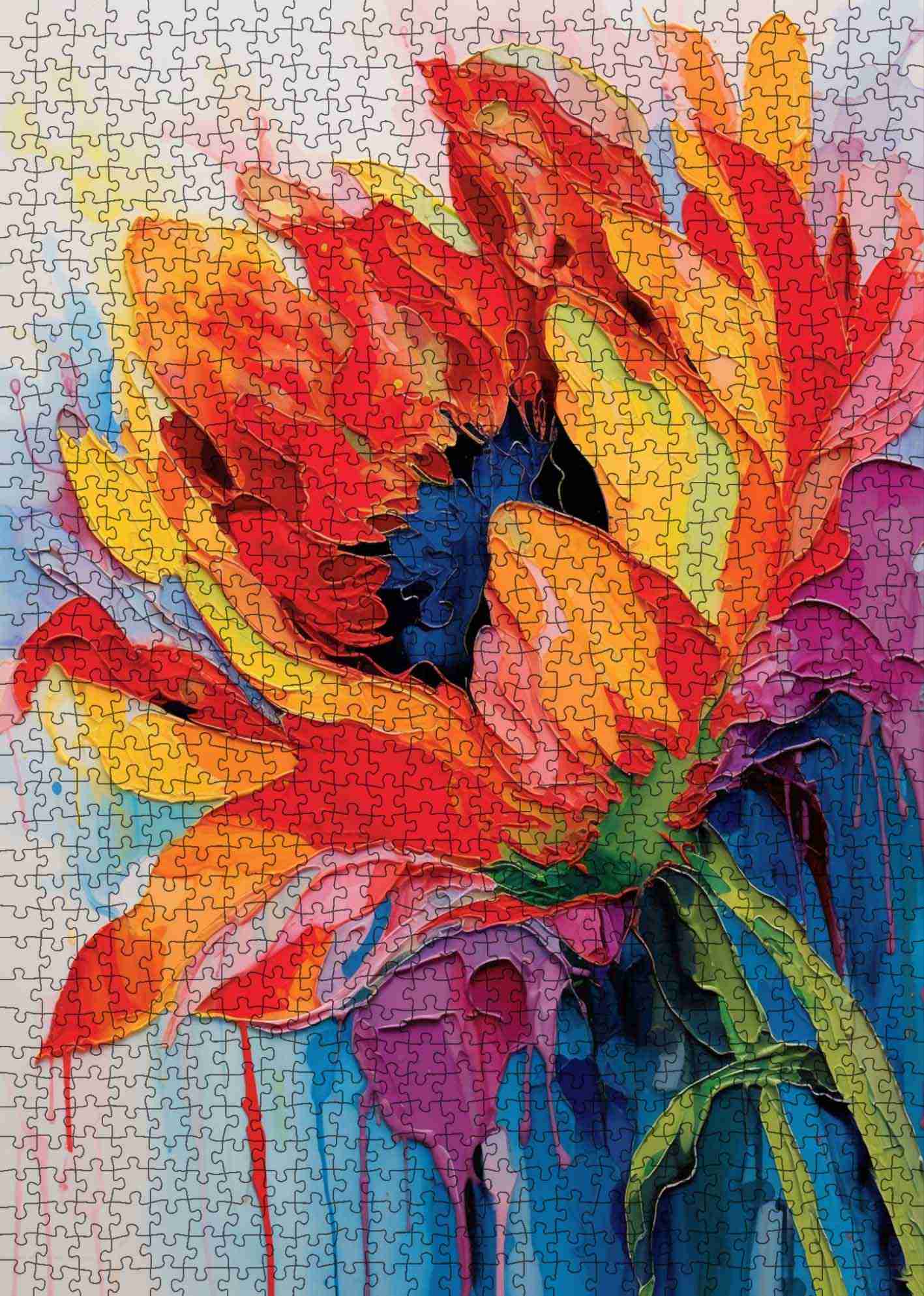 tucocoo-sunflower-puzzle-1000-teile-sonnenblume-stillleben image 2