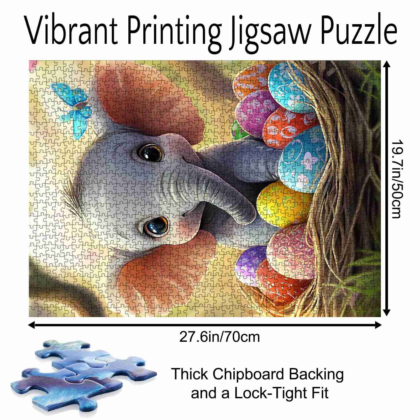 tucocoo-easter-bunny-elephant-puzzle-1000-teile image 5