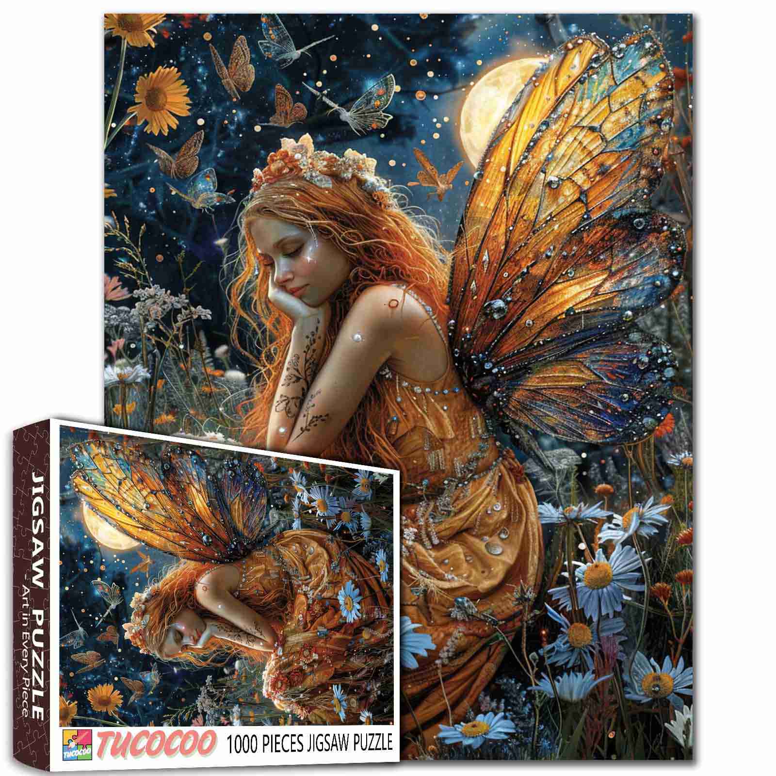 tucocoo-enchanted-night-fairy-puzzle-1000-teile-fee image 1