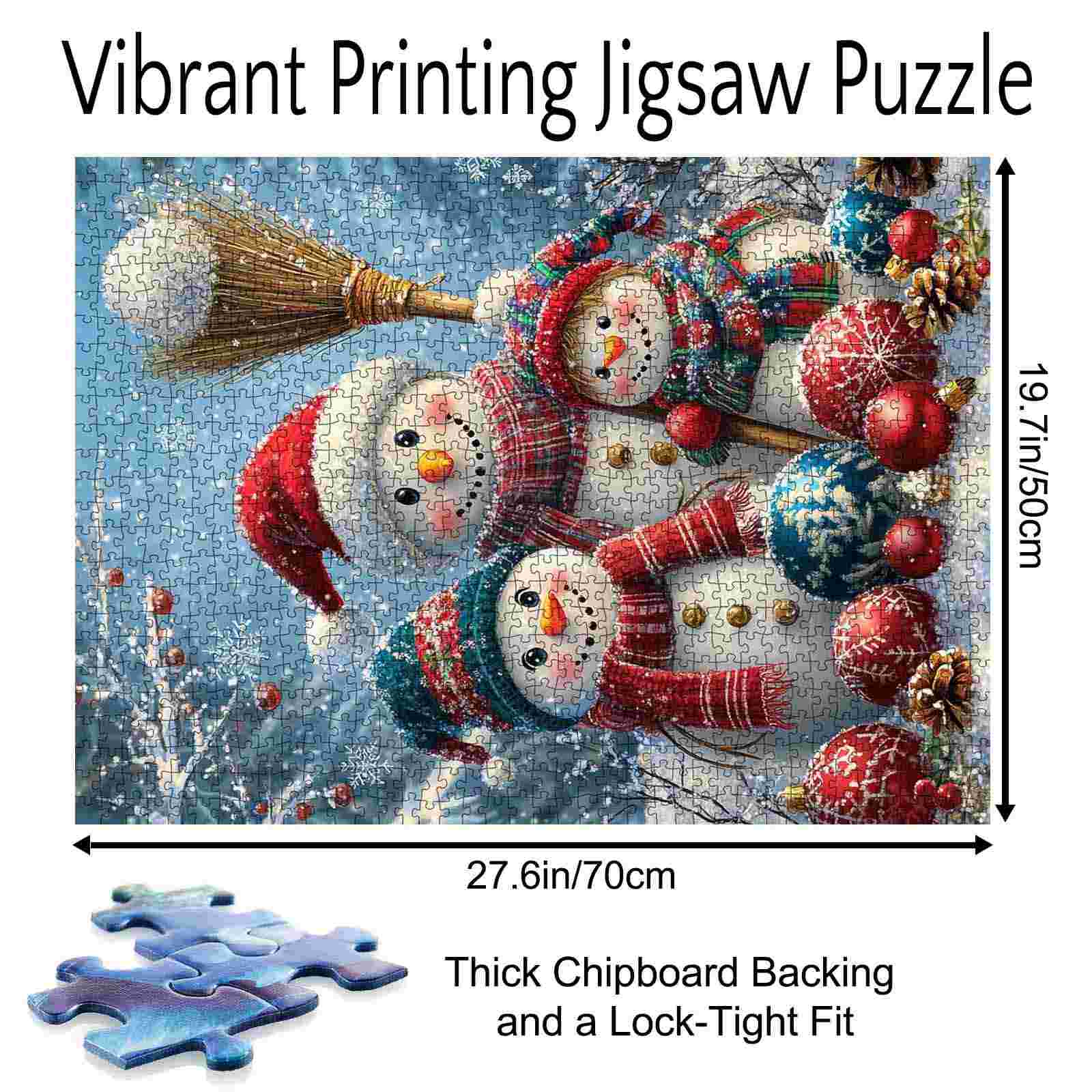 tucocoo-snowman-family-gathering-puzzle-1000-teile image 5