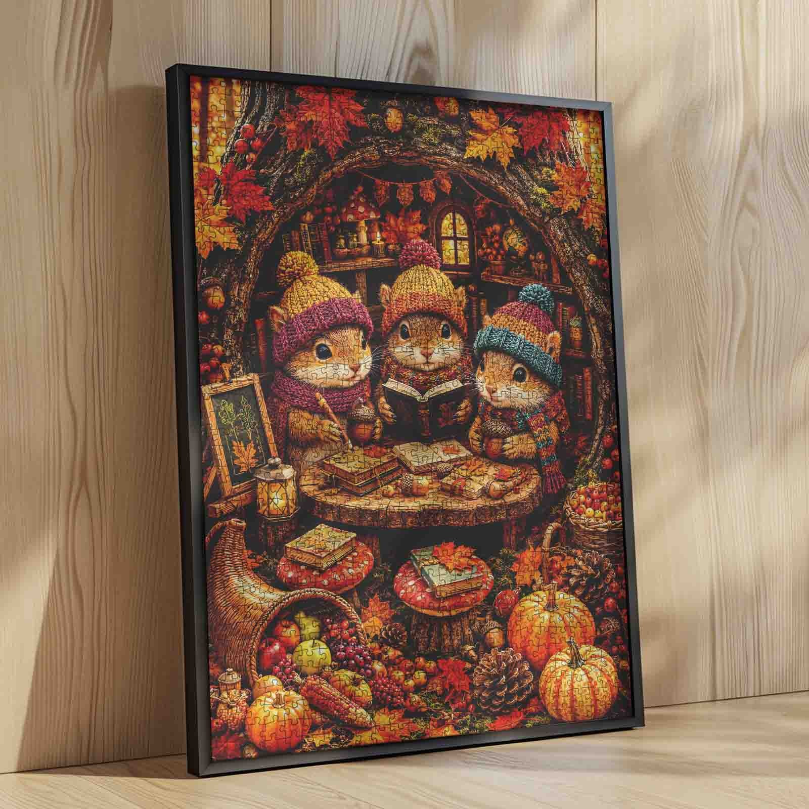 tucocoo-autumn-squirrel-puzzle-1000-teile-eichh-rnchen image 5