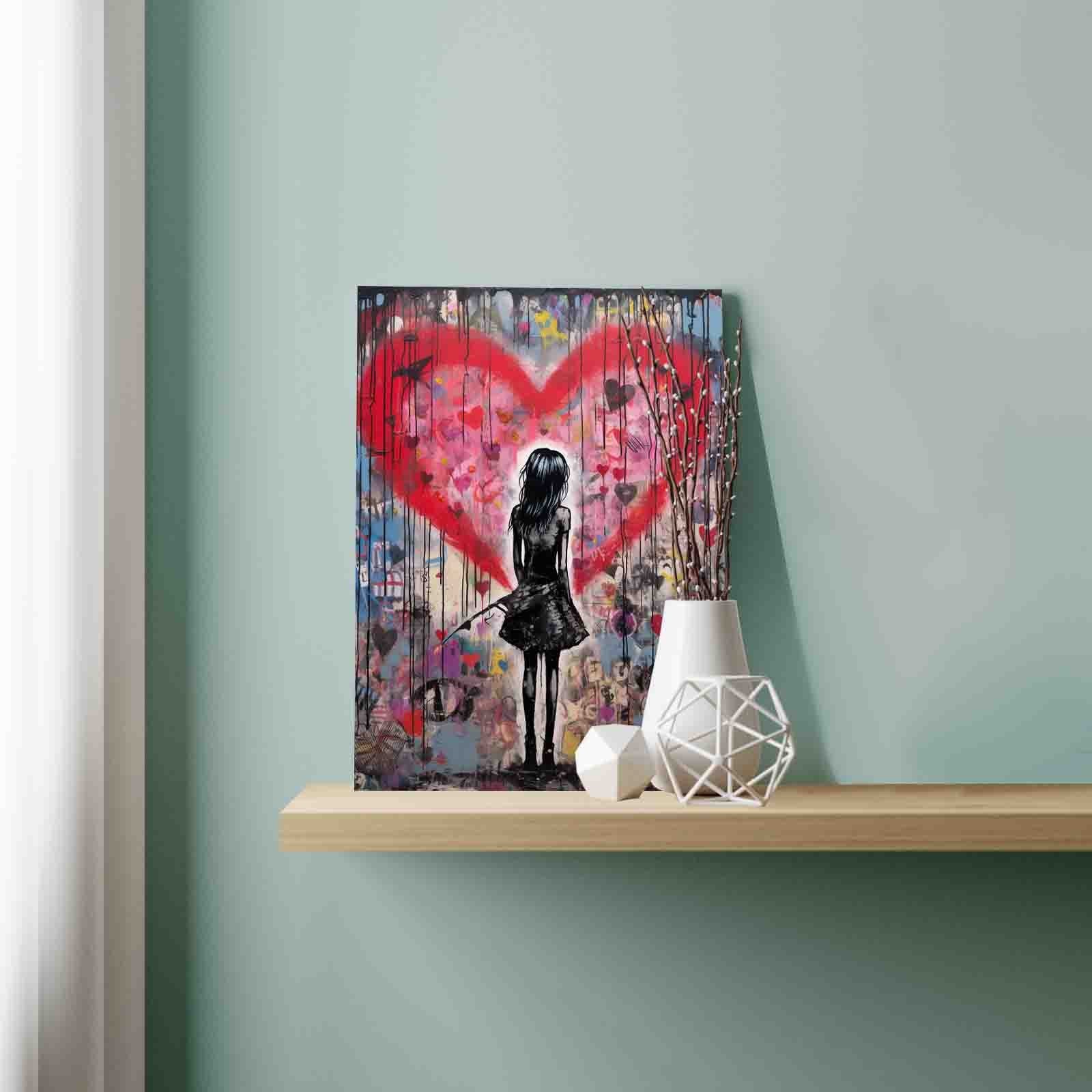 tucocoo-lonely-girl-red-heart-malen-nach-zahlen-40x50-graffiti image 3
