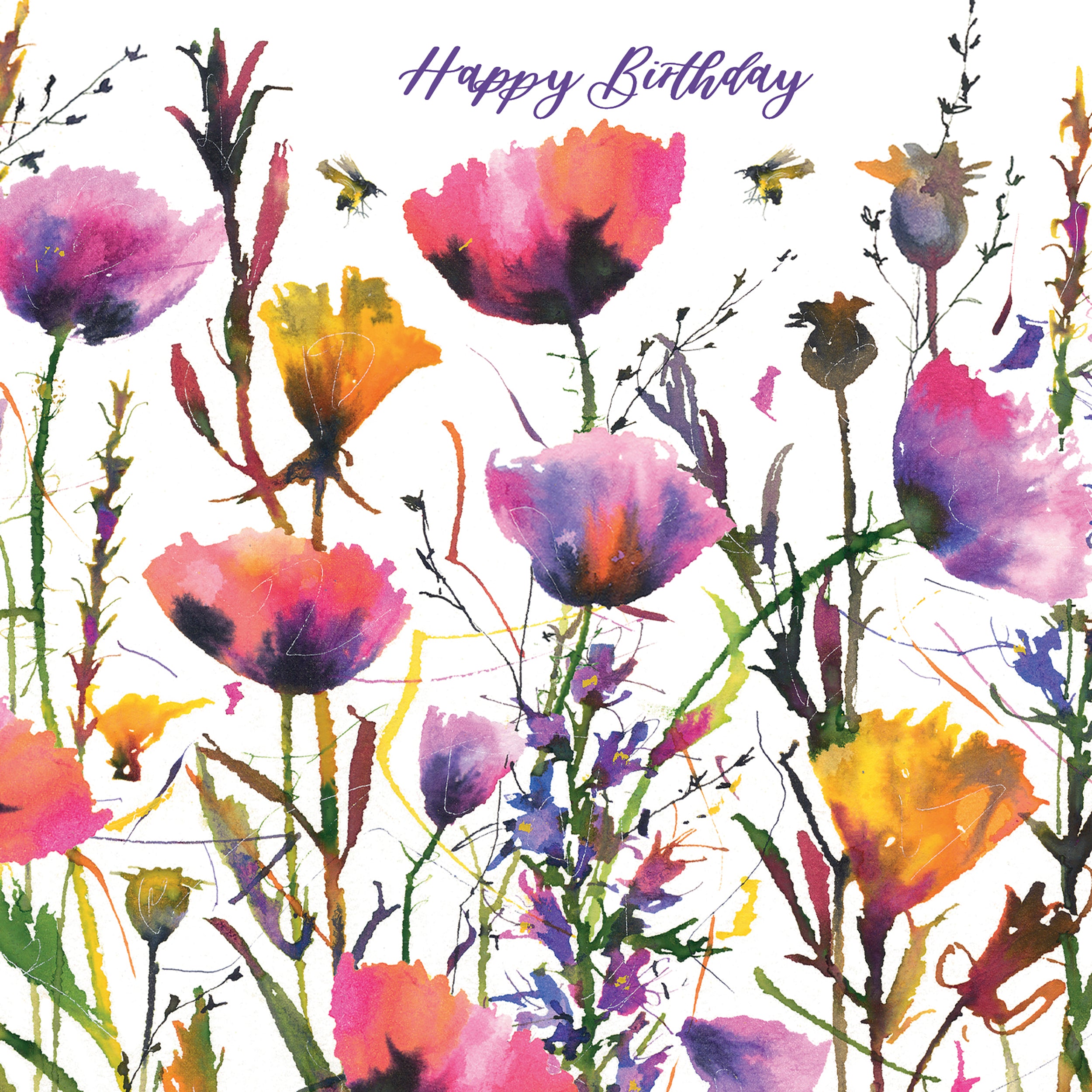 otter-house-vintage-garden-karte-colourful-garden image 1