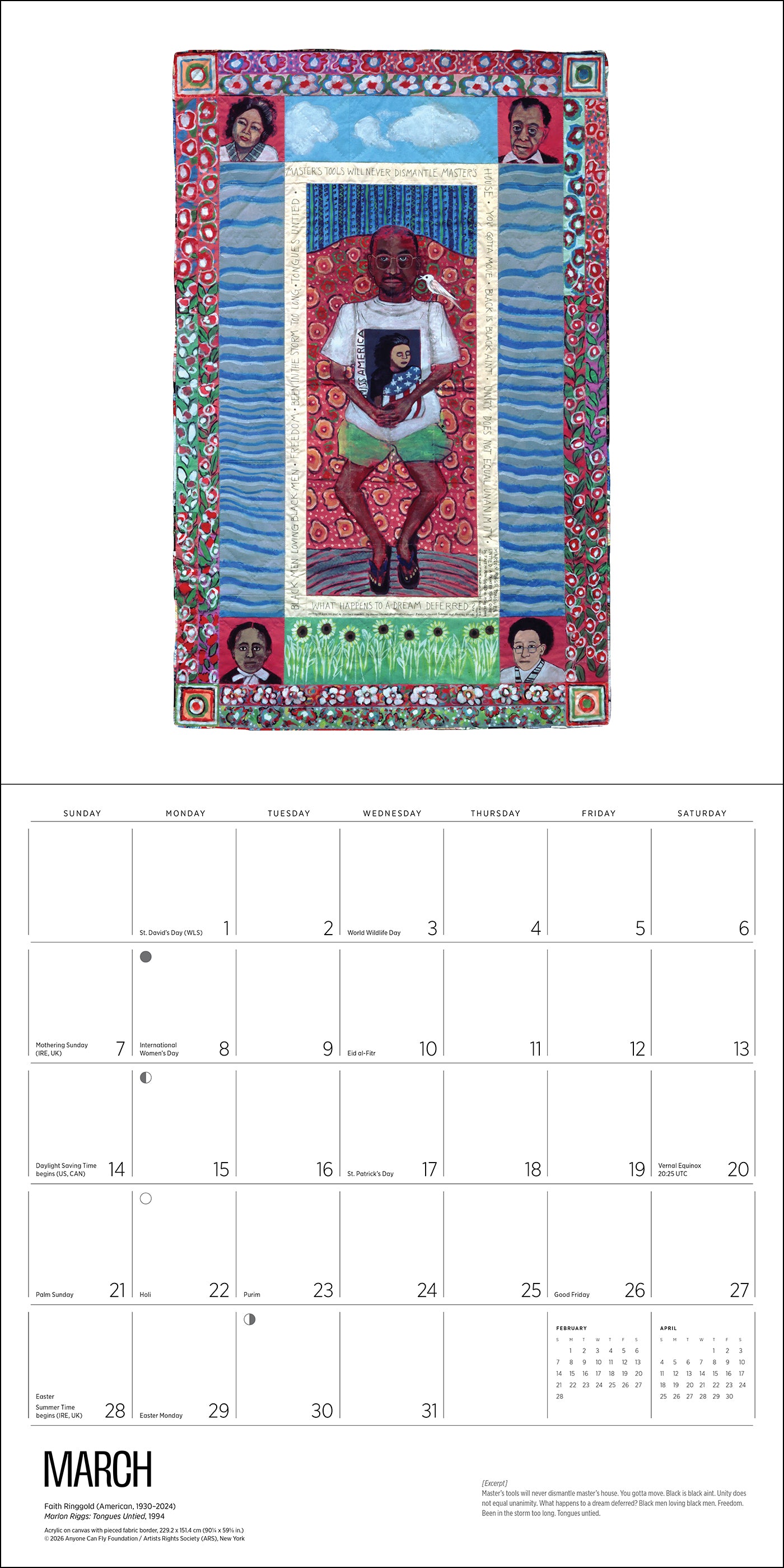 pomegranate-faith-ringgold-2027-wandkalender-kunstkalender image 5