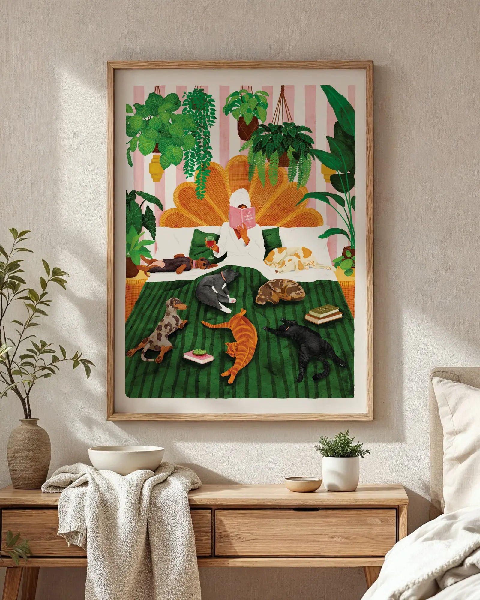 all-the-ways-to-say-life-with-pets-poster-pflanzen-haustiere image 2