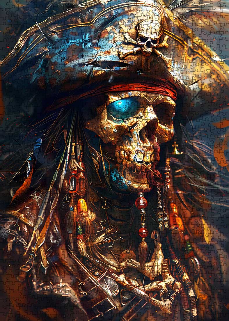 tucocoo-pirate-skeleton-puzzle-1000-teile-pirat image 2