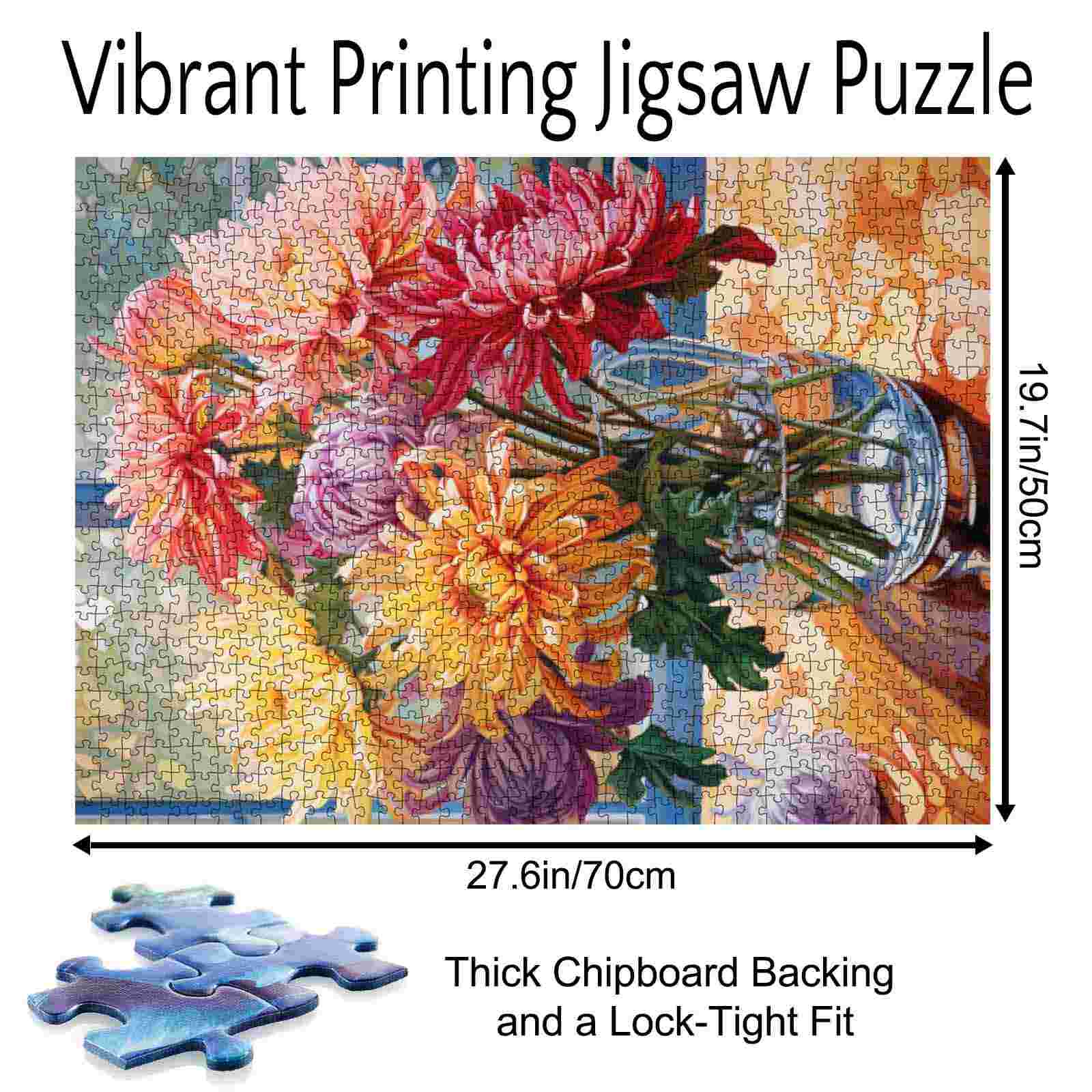 tucocoo-chrysanthemum-radiance-puzzle-1000-teile-blumen image 5