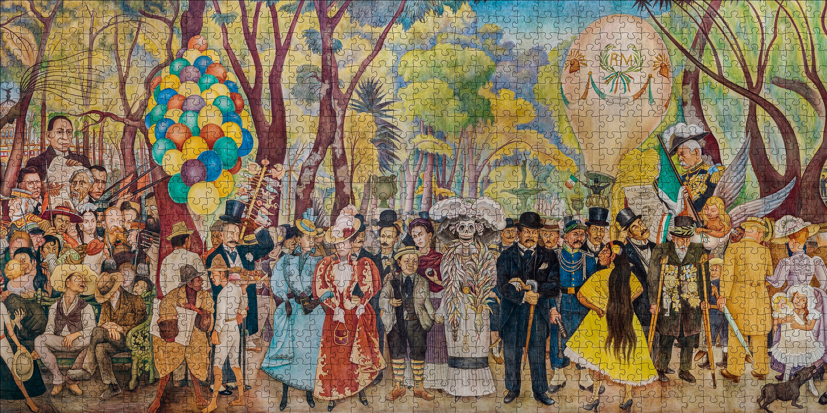 pomegranate-diego-rivera-alameda-park-1000-teile-puzzle-geschichte image 2