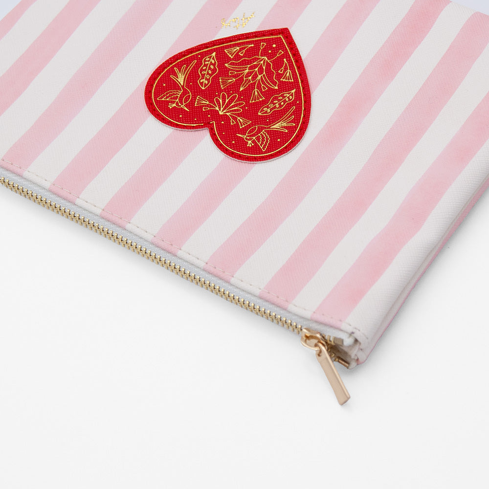all-the-ways-to-say-pink-stripes-pouch-bag-19x14-cm-herz image 6