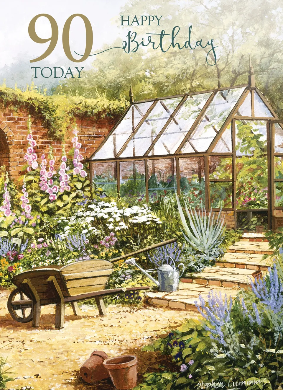otter-house-age-to-celebrate-grusskarte-90-greenhouse image 1