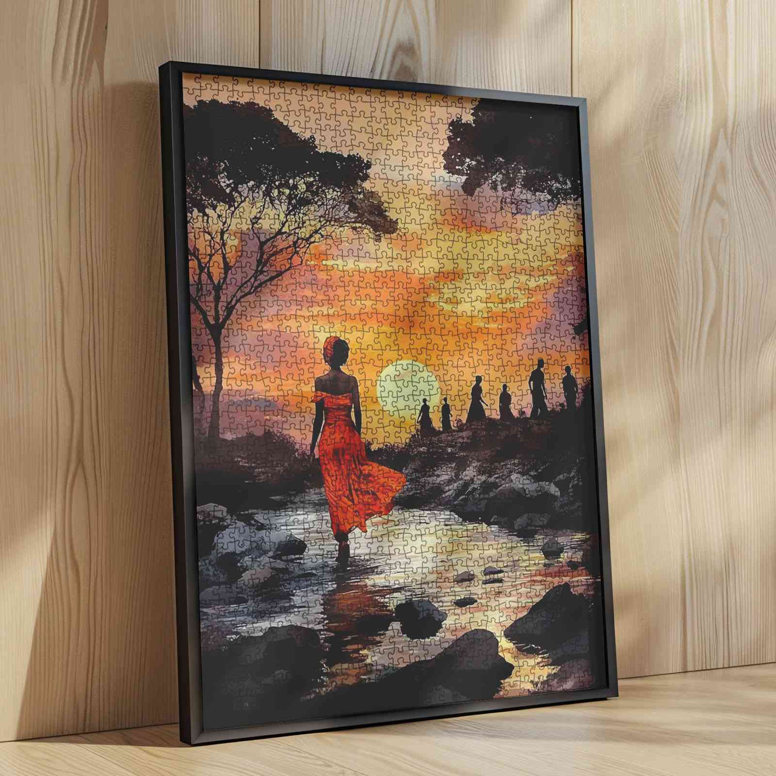 tucocoo-sunset-walk-puzzle-1000-teile-sonnenuntergang image 4