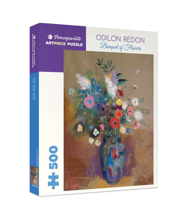 pomegranate-redon-bouquet-of-flowers-puzzle-500-teile image 1