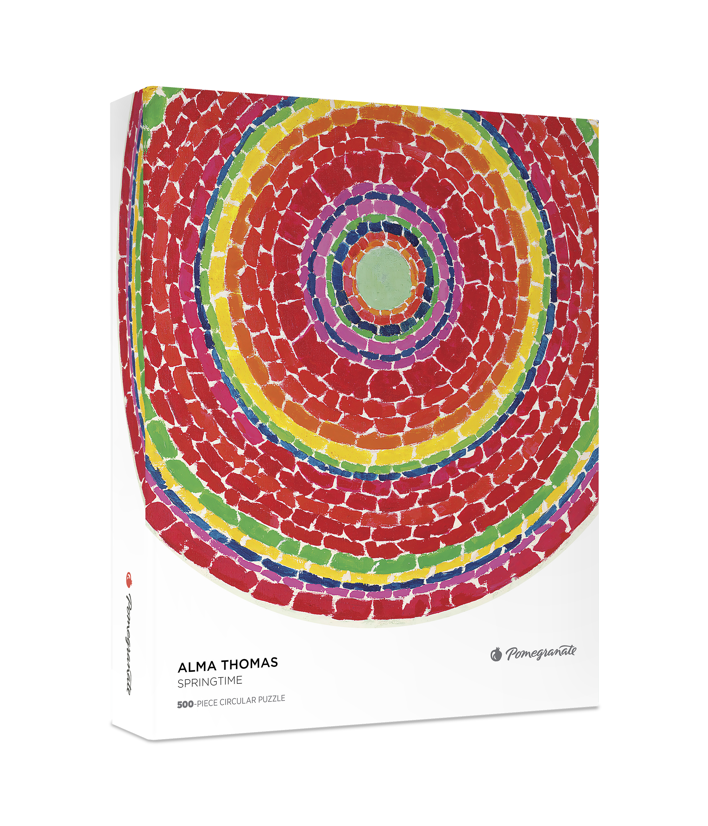 pomegranate-alma-thomas-springtime-puzzle-rund-500-teile image 1