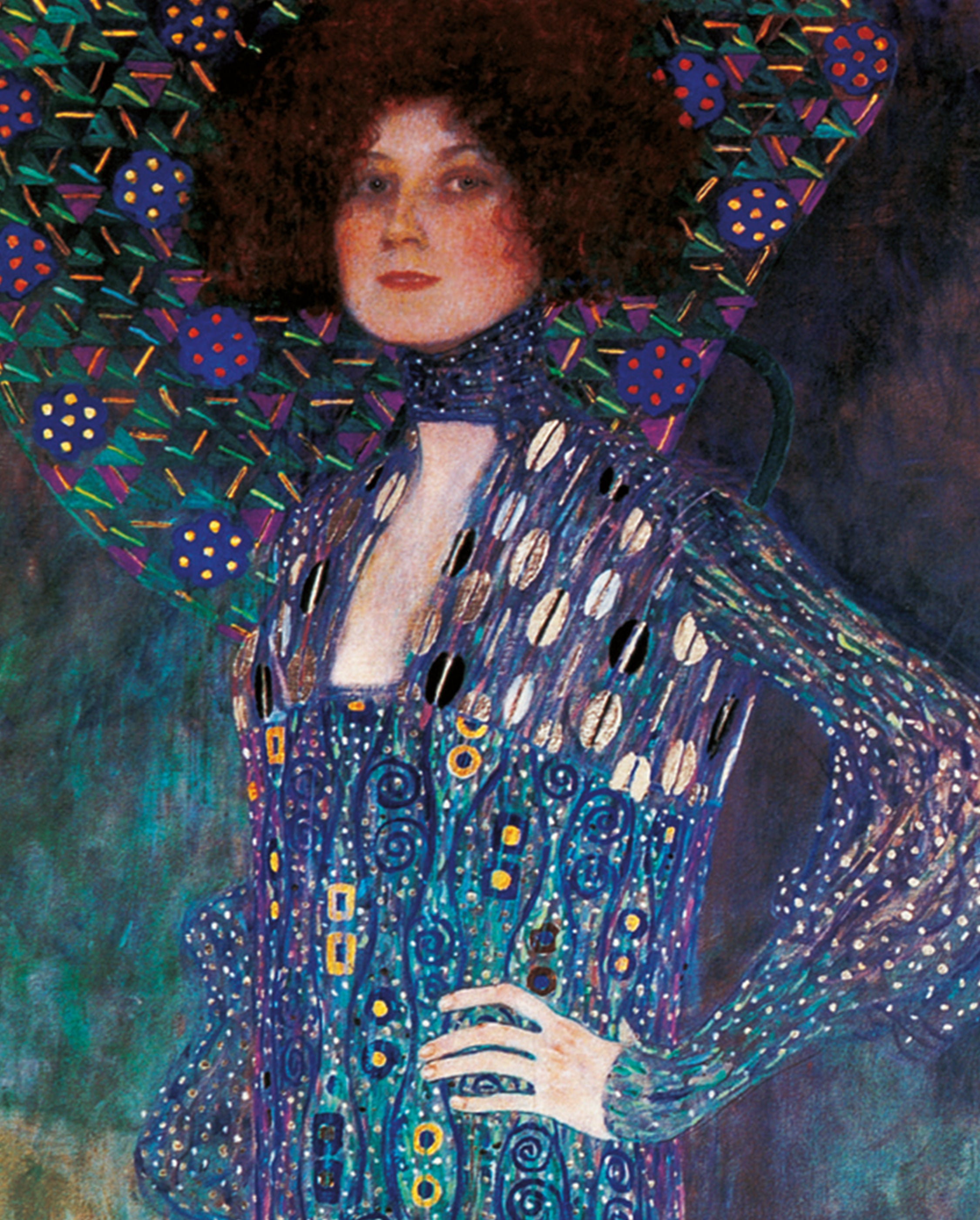pomegranate-emilie-fl-ge-lesezeichen-gustav-klimt-europ-ische-kunst image 2