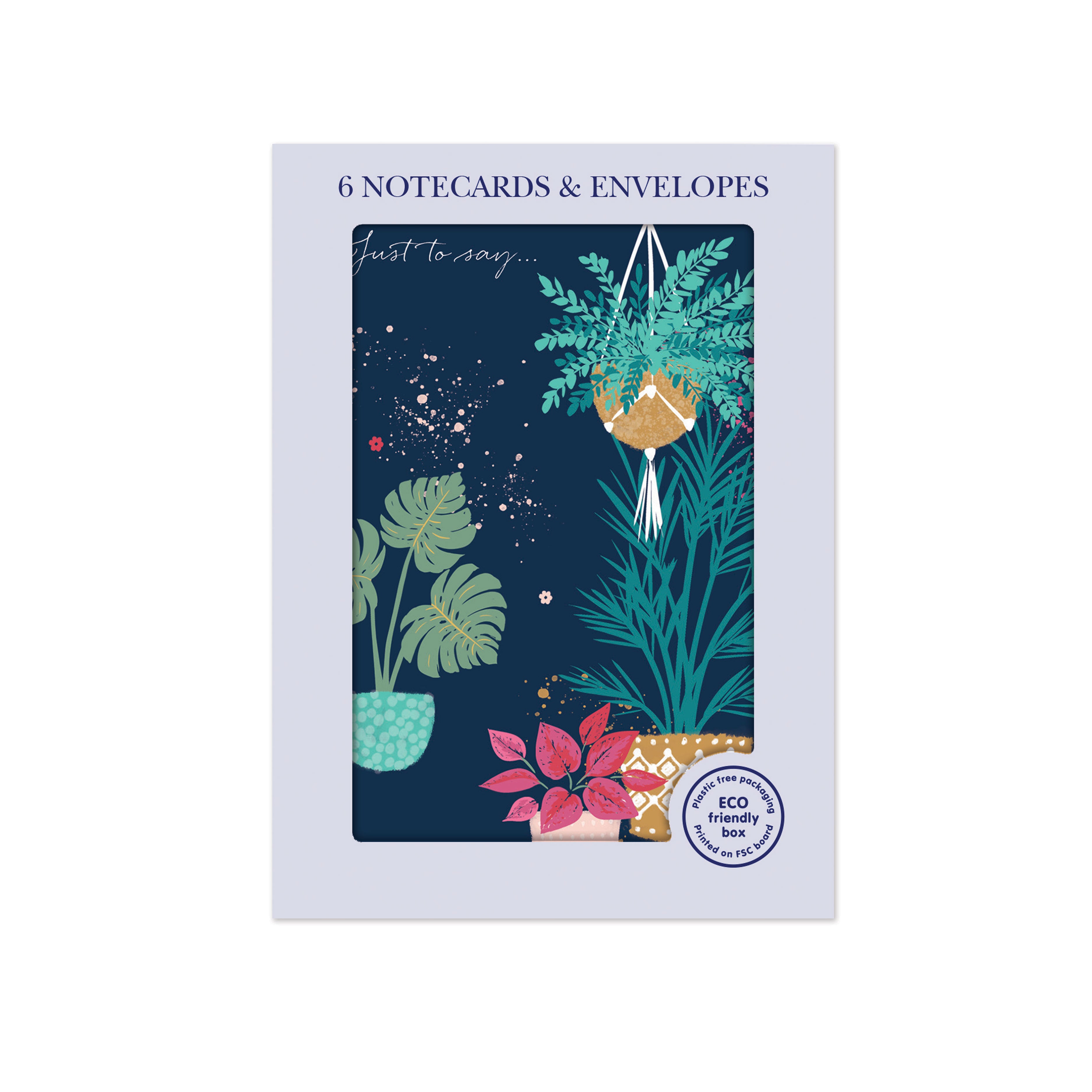 otter-house-happy-plants-notizkarten-6er-zimmerpflanzen image 1