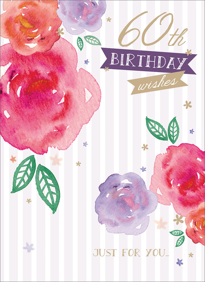 otter-house-age-to-celebrate-60-gru-karte-geburtstag-rosen image 1