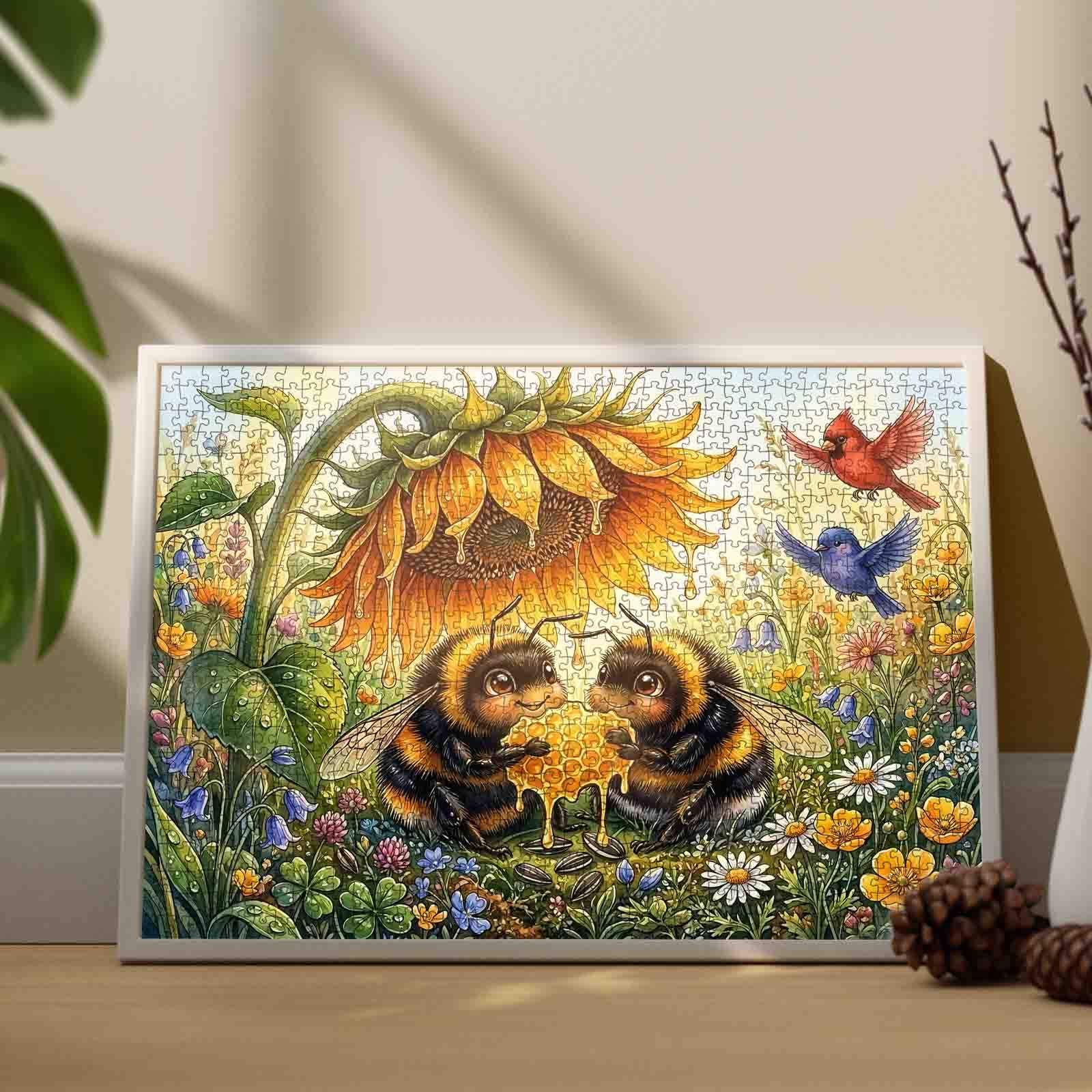 tucocoo-sweet-honeybee-garden-puzzle-1000-teile-bienen image 3