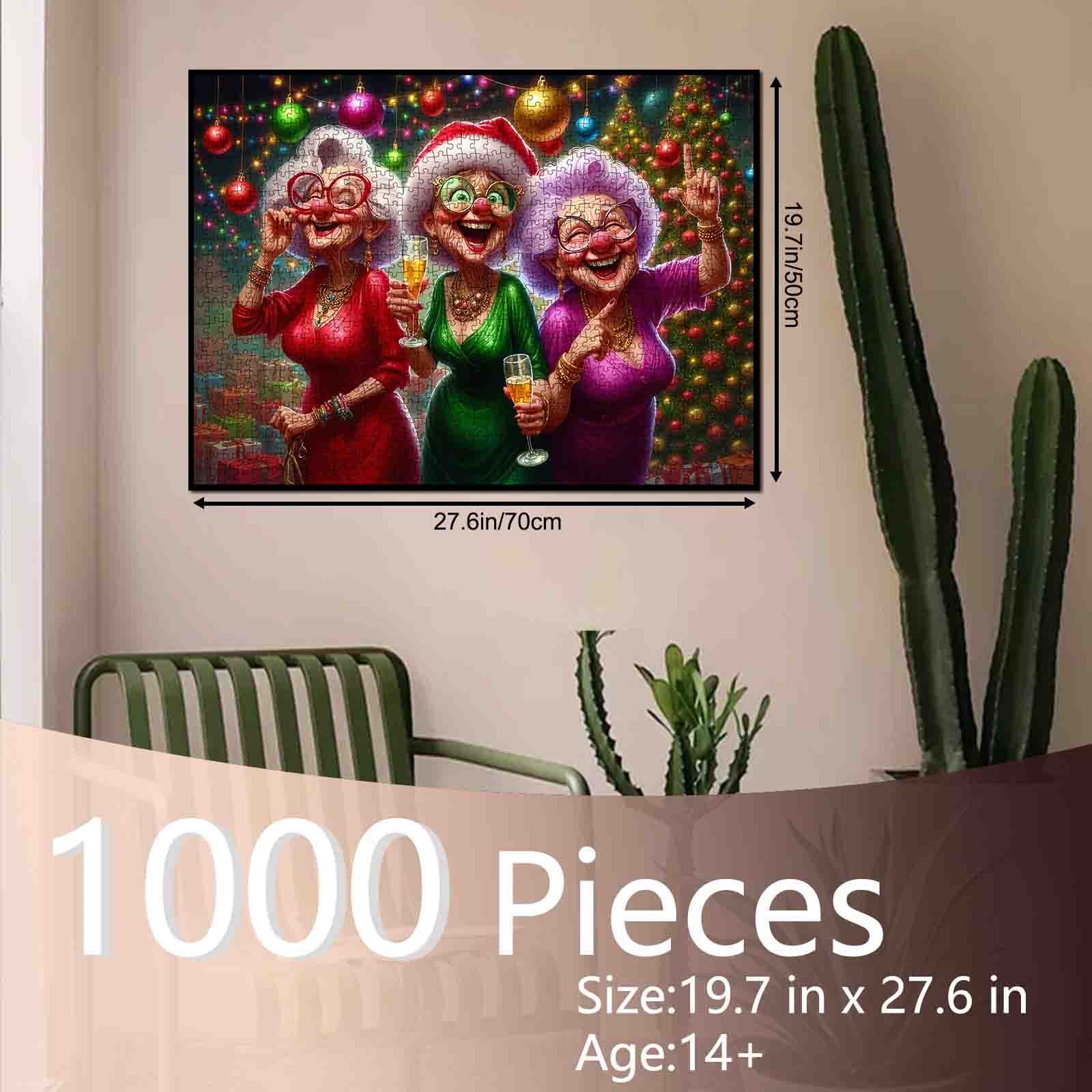 tucocoo-jigsaw-christmas-party-puzzle-1000-teile-weihnachten image 5