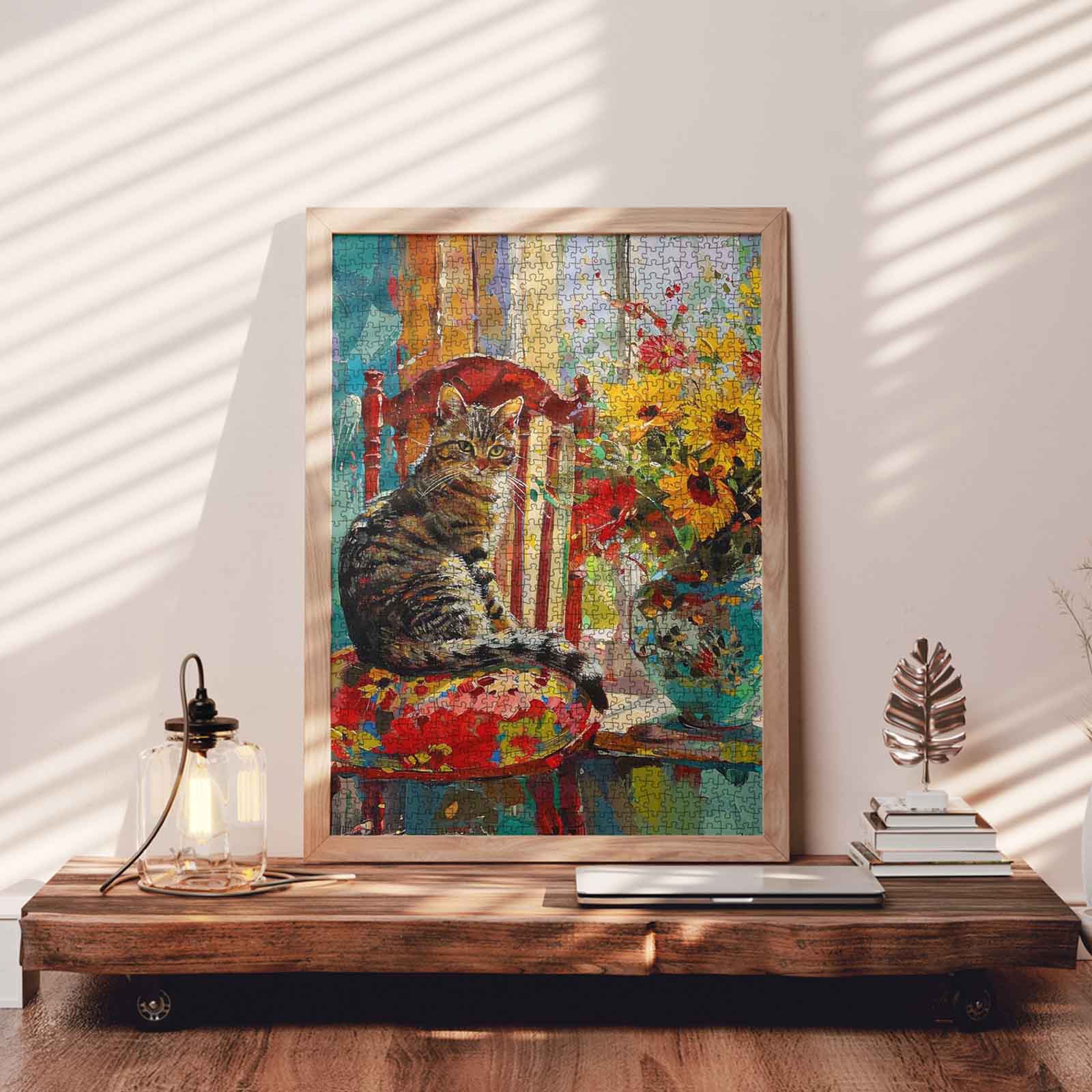 tucocoo-cute-cats-sitting-on-chairs-puzzle-1000-teile-katze image 3