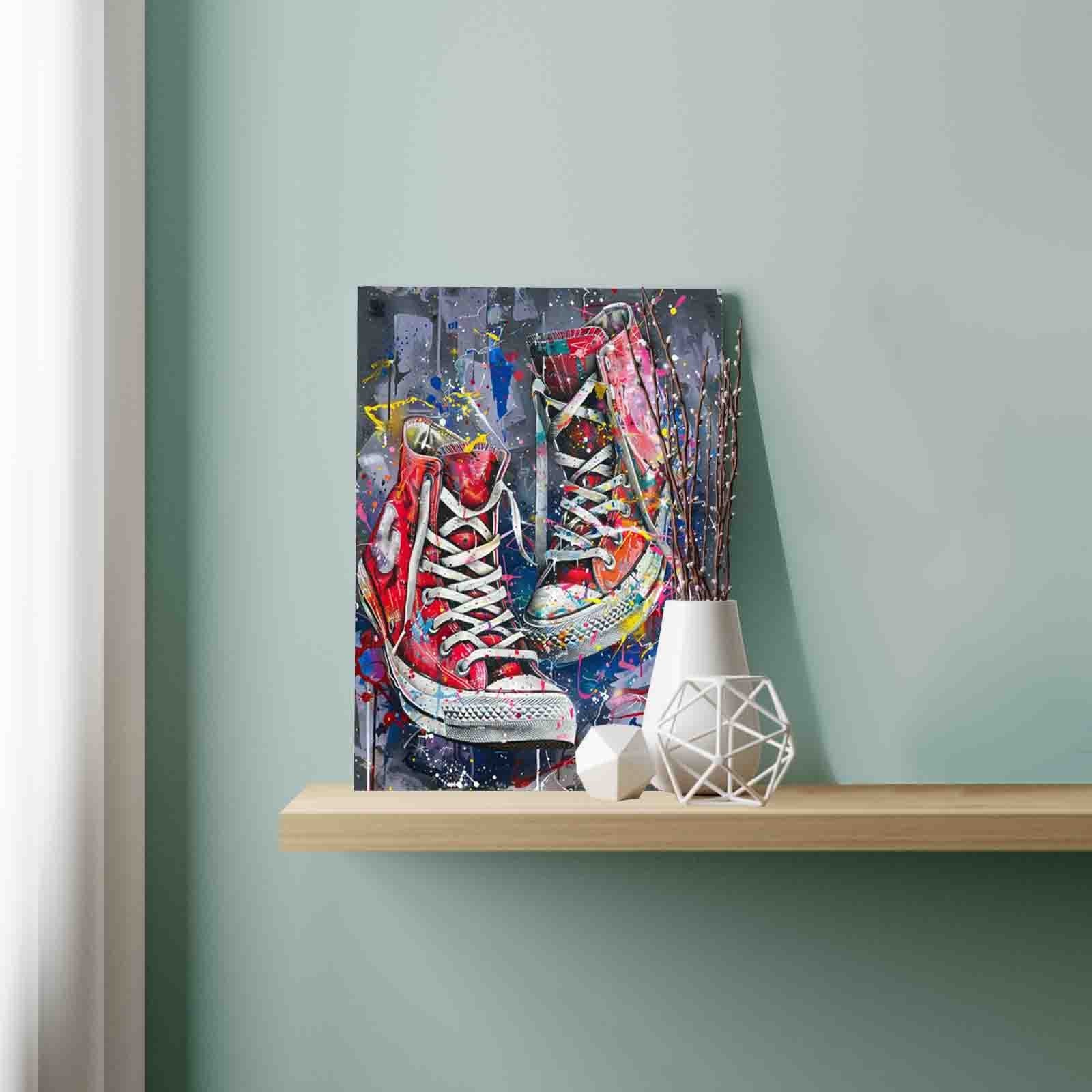 tucocoo-graffiti-red-sneakers-malen-nach-zahlen-40x50 image 3