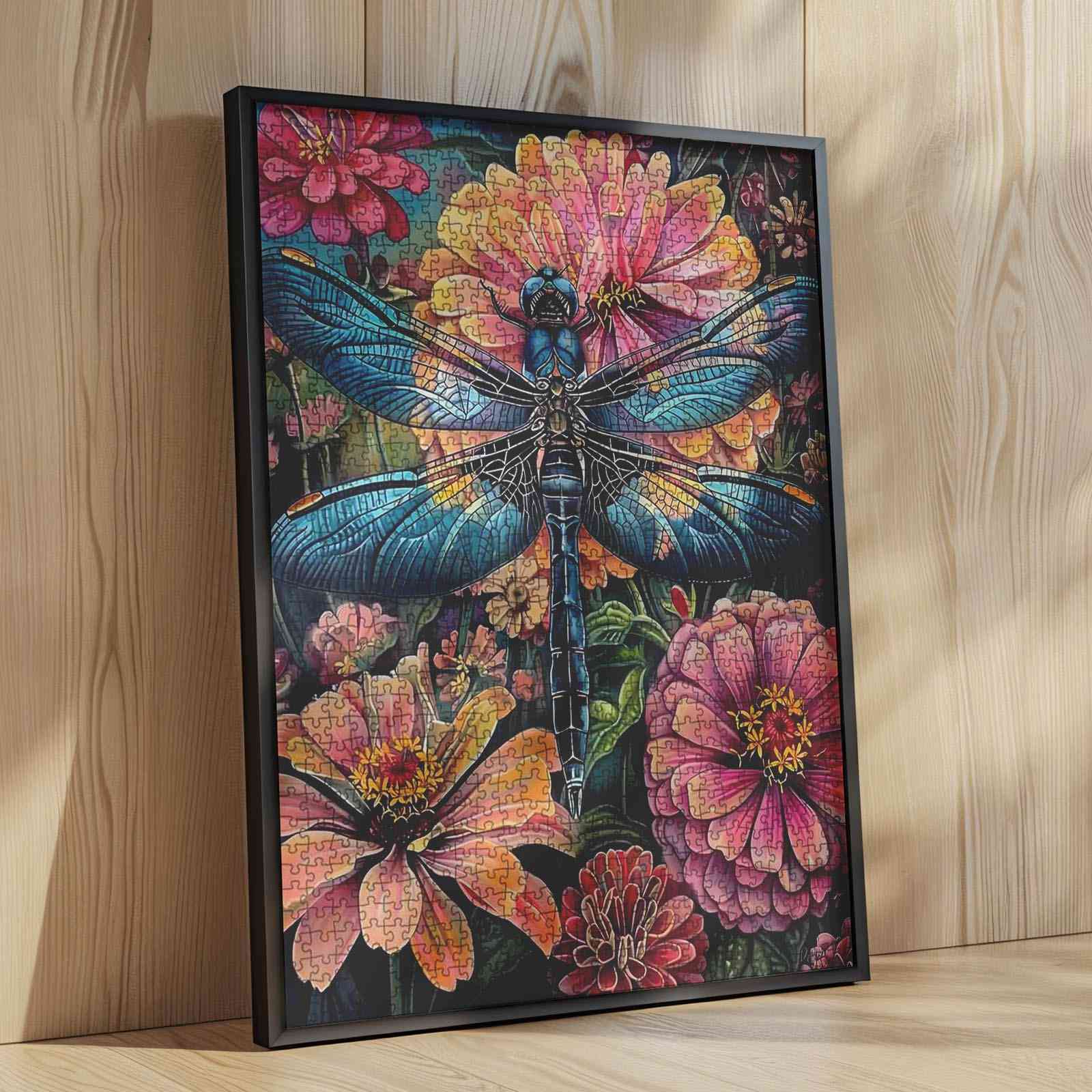 tucocoo-dragonfly-garden-puzzle-1000-teile-libelle-garten image 4