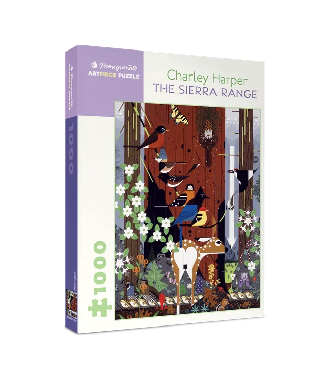 pomegranate-the-sierra-range-1000-teile-puzzle-tiere image 1