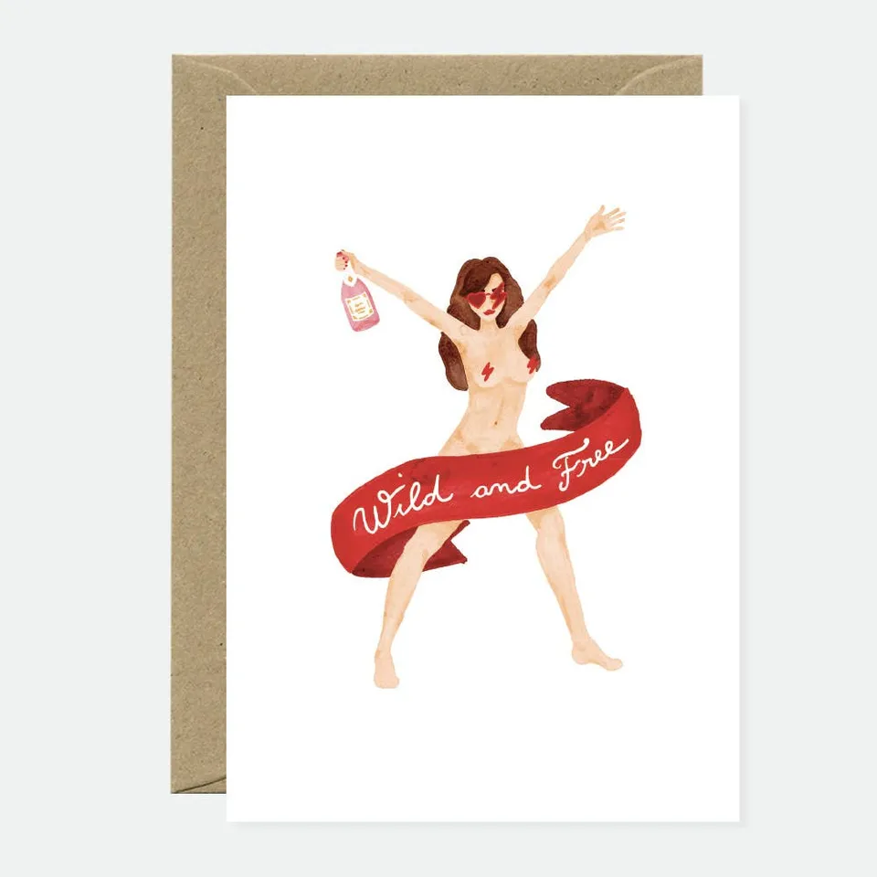 all-the-ways-to-say-wild-free-gru-karte-a6-geburtstag image 1